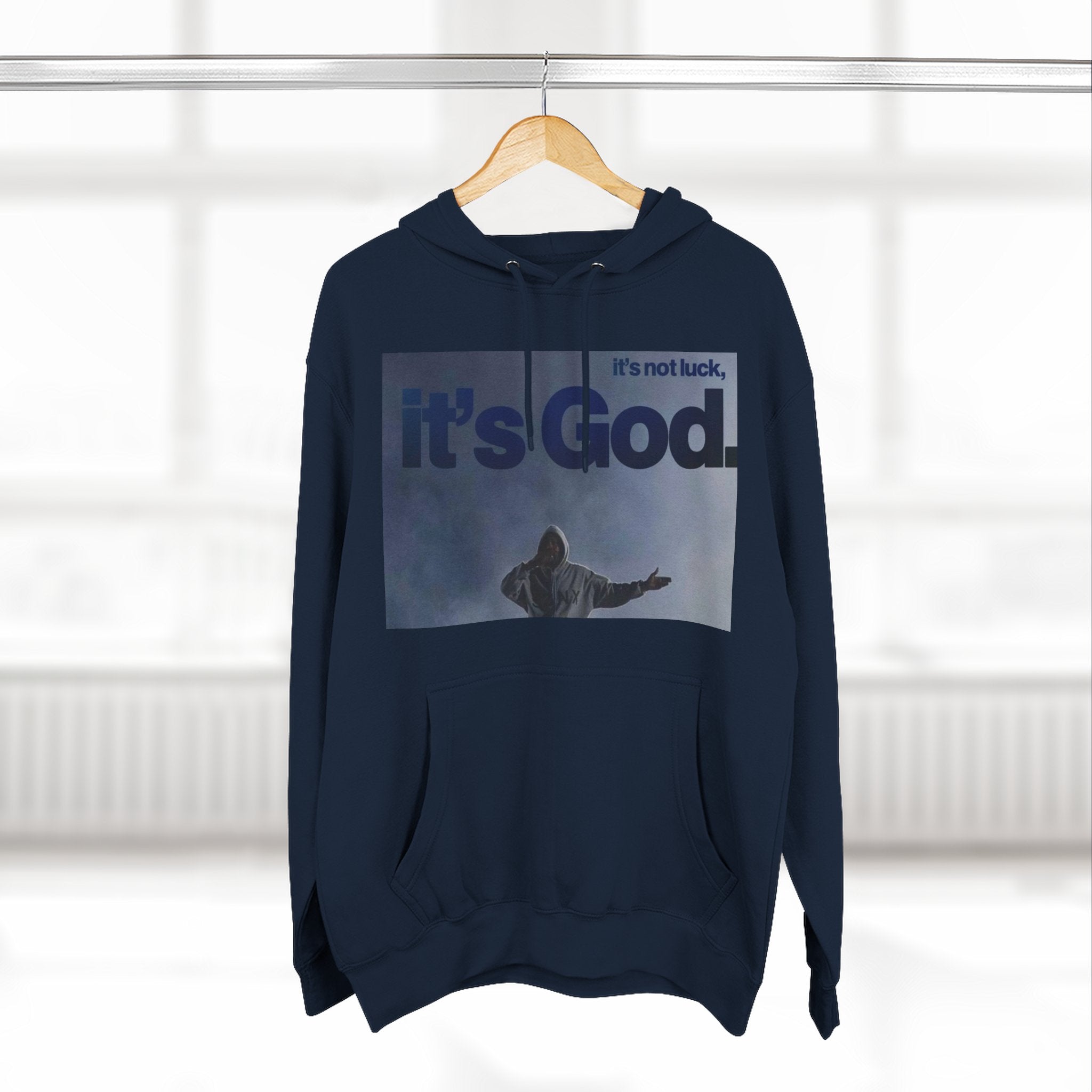 Reality Department - it's Not Luck it's God. Hoodie