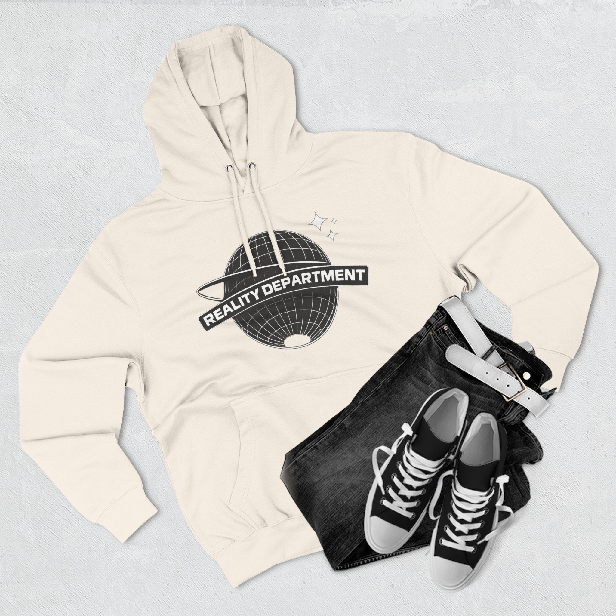 Reality Department Hoodie — 'Mart' Graphic Fleece Pullover