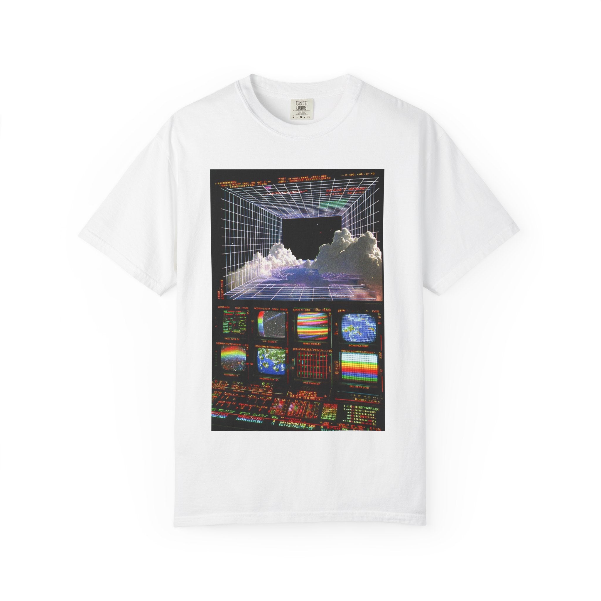 'Reality Department' - Graphic Retro Vaporwave Tee