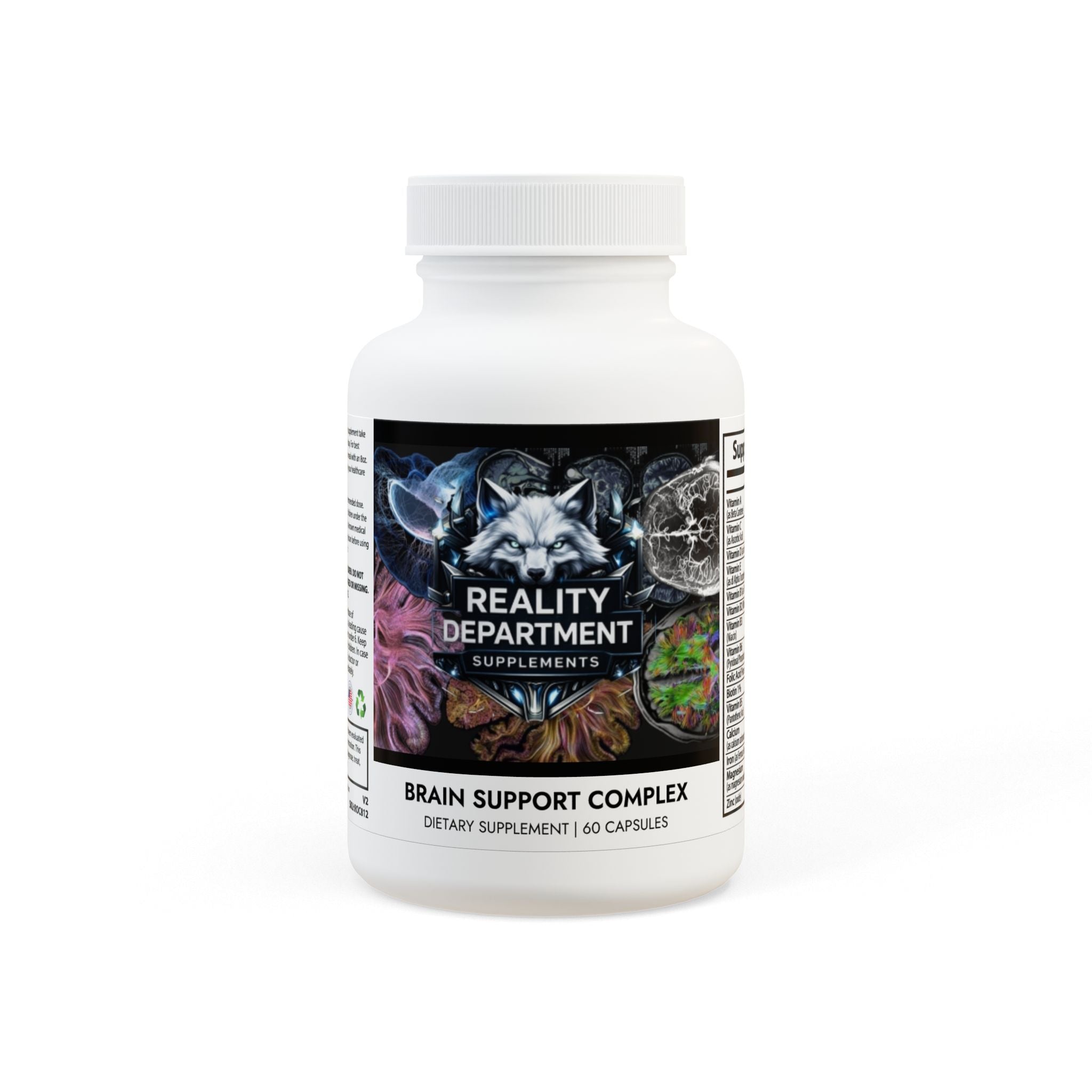 Reality Department - Brain Support Complex Supplement (60 Capsules)