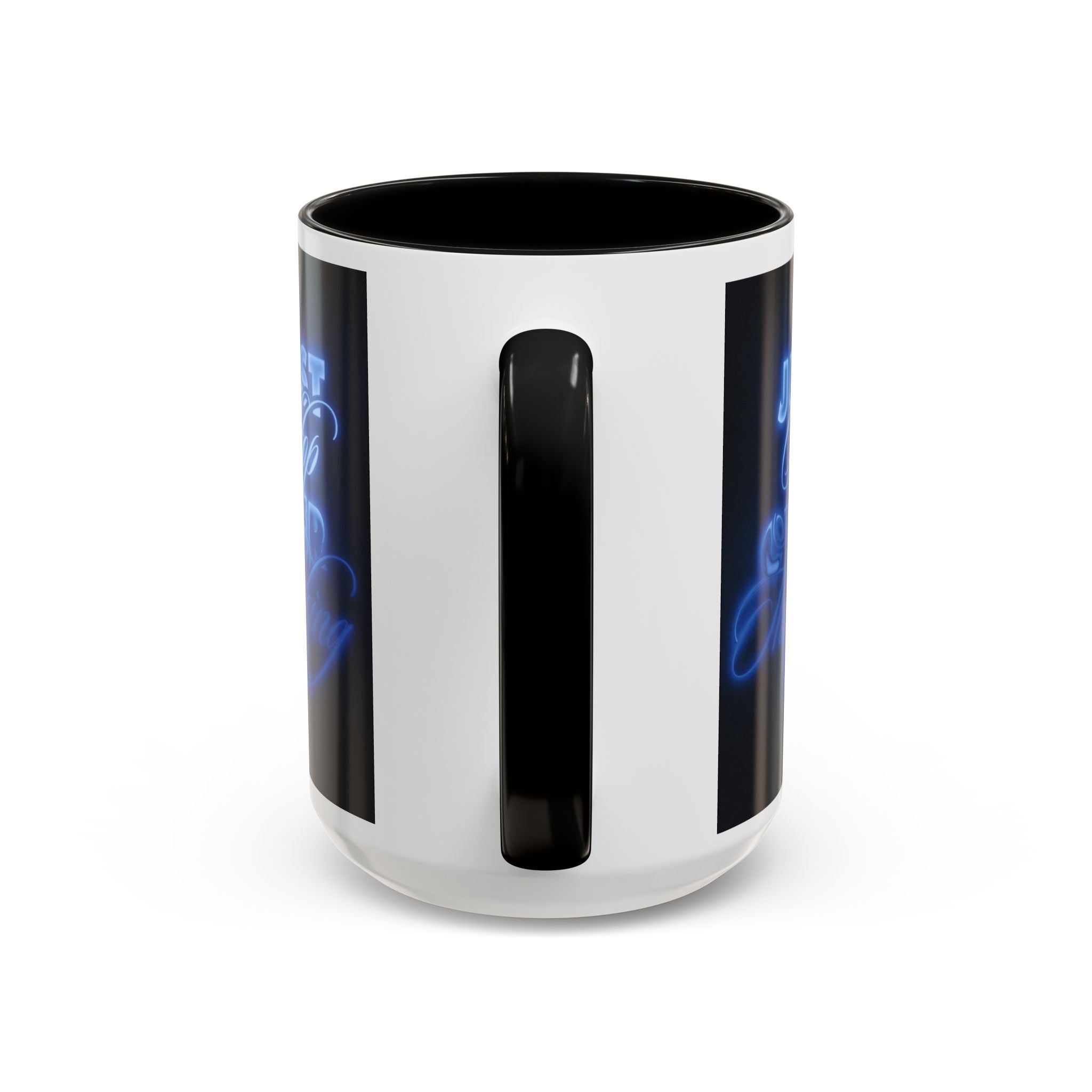 Reality Department - Just Stop Overthinking Neon Coffee Mug