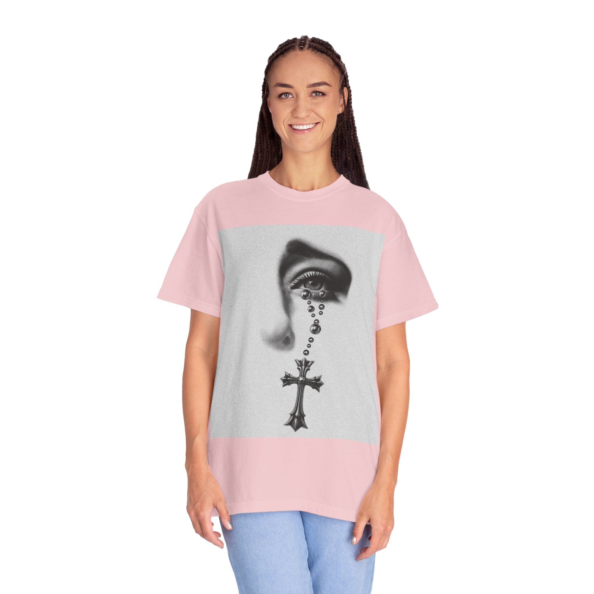 Tearful Eye & Cross Front