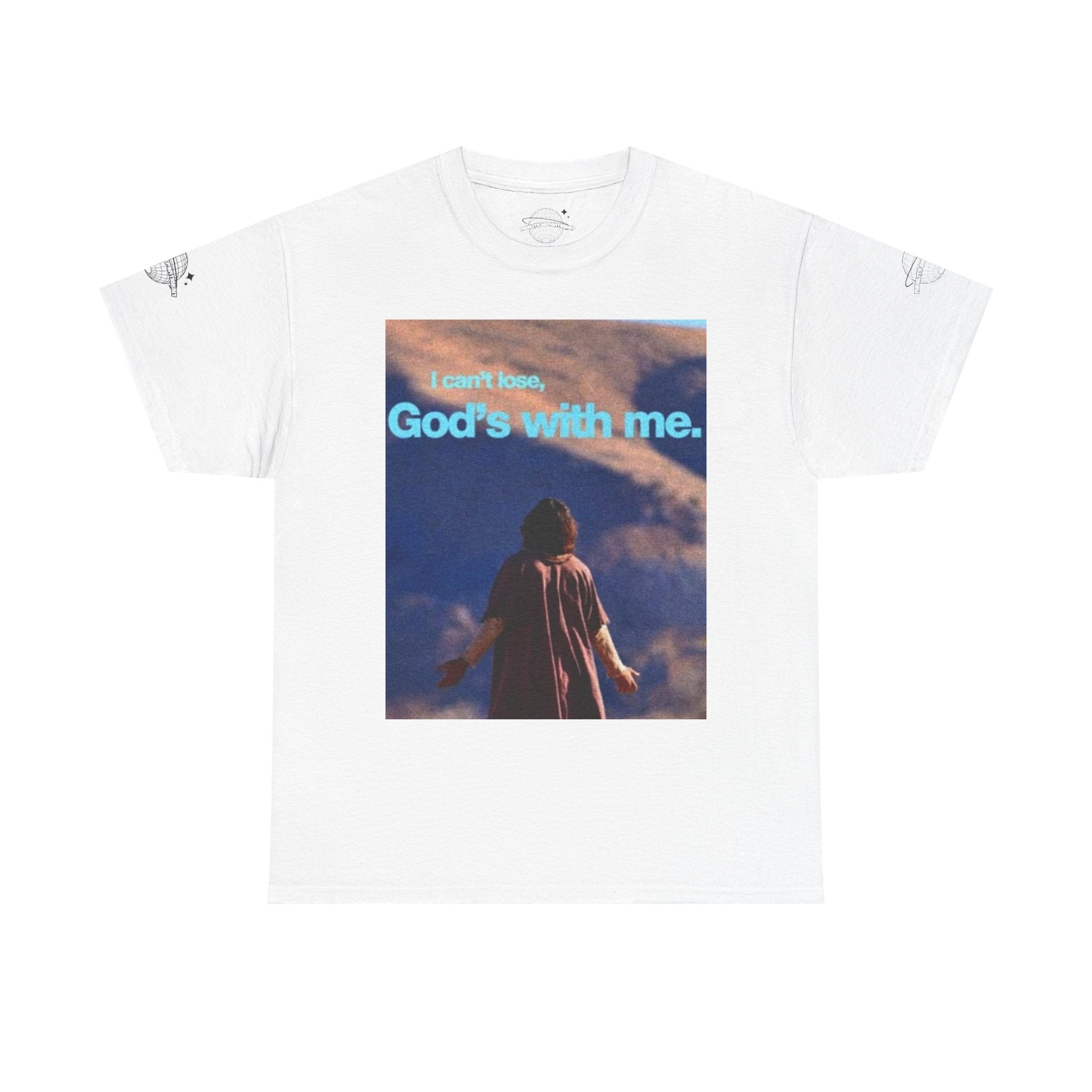 Reality Department - God's With Me Heavy Cotton Tee