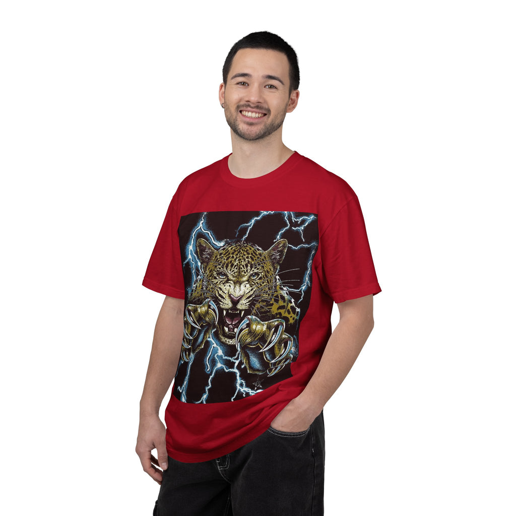Reality Department - Leopard Strike Lightning Graphic Tee