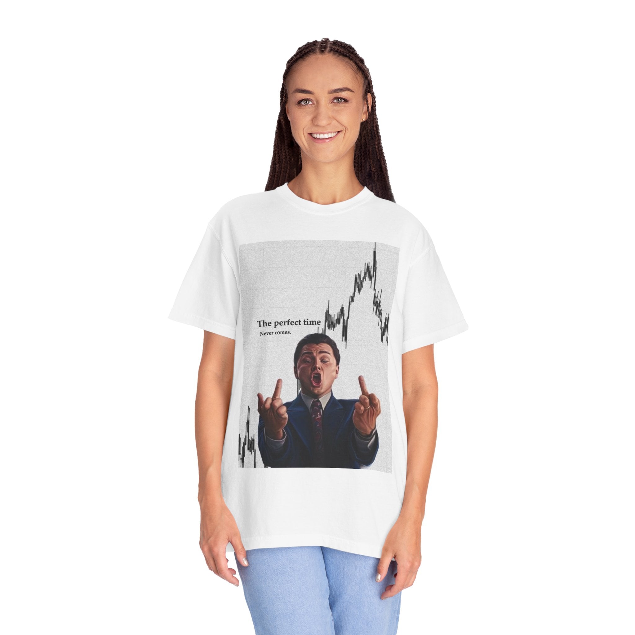 'The Perfect Time' Stock Market Graphic Tee