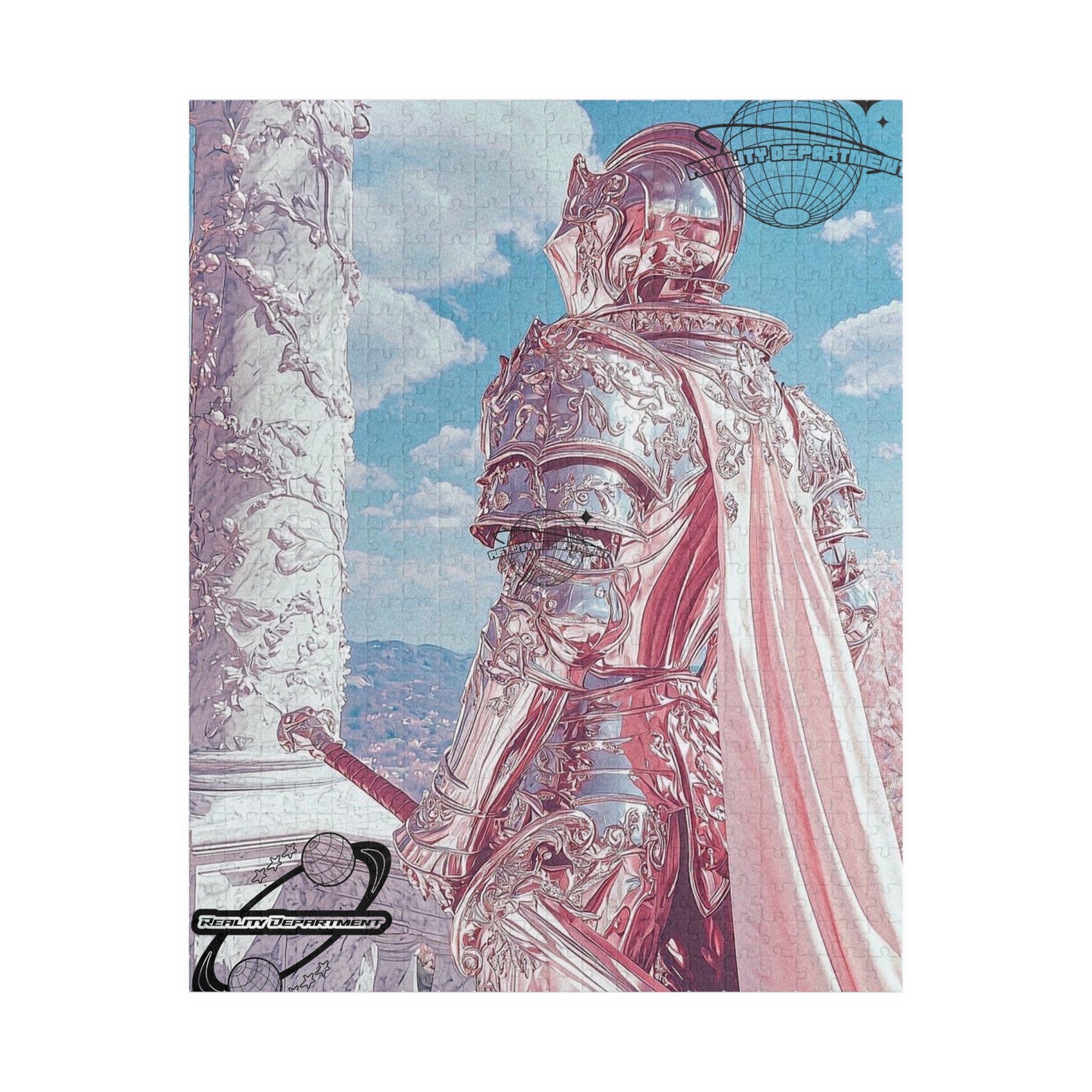 Knight Puzzle — Vintage Armor (110/252/520/1014 pcs)