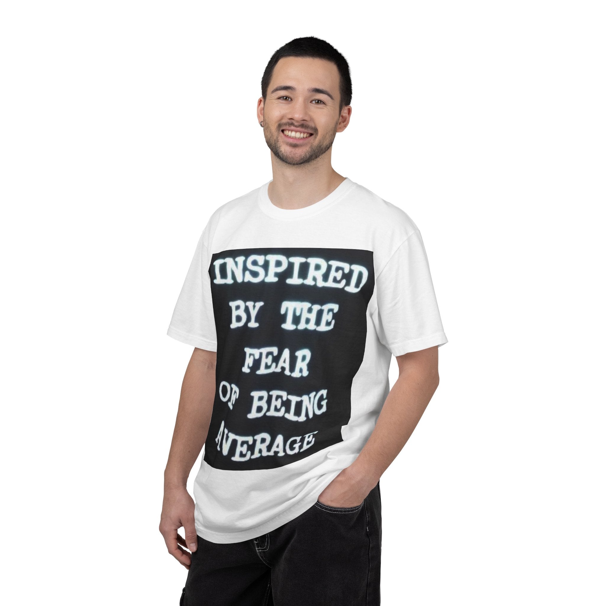 Inspired by the Fear of Being Average Graphic T-Shirt