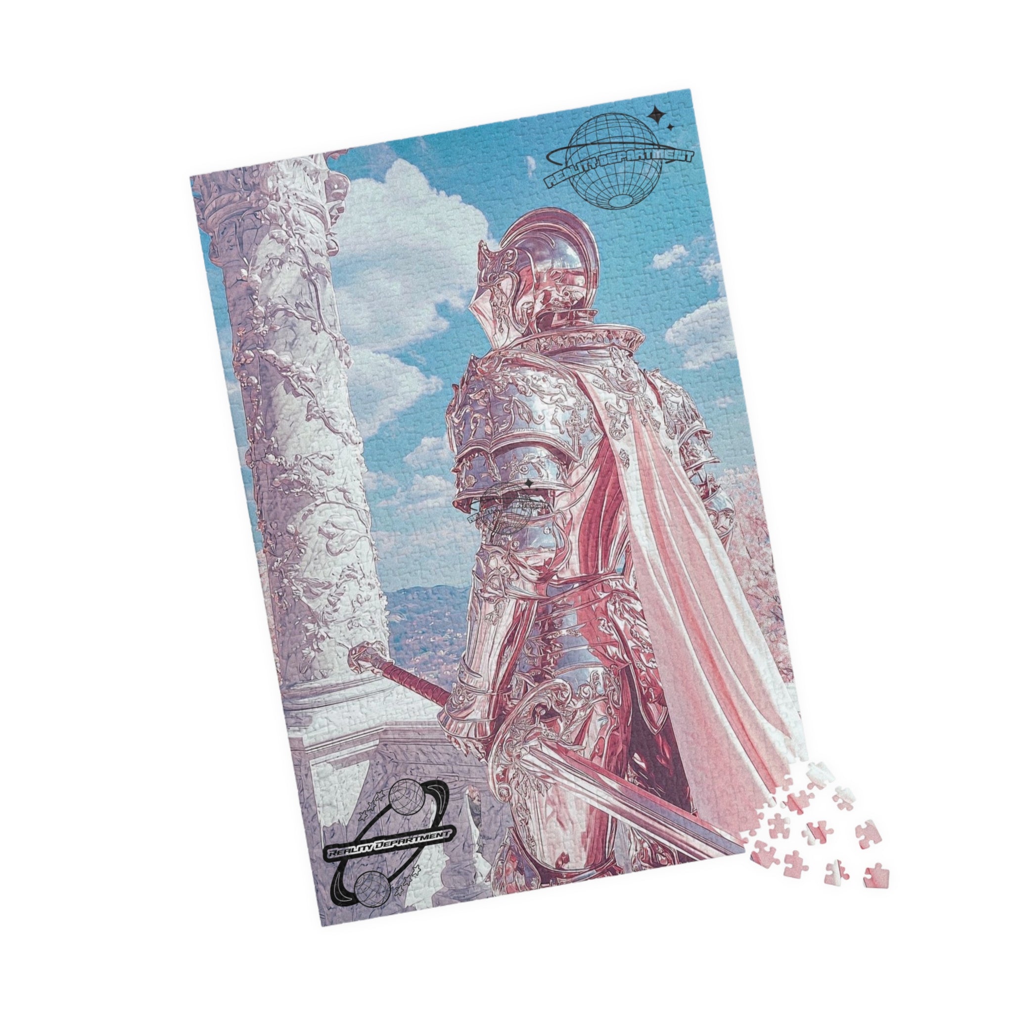 Knight Puzzle — Vintage Armor (110/252/520/1014 pcs)