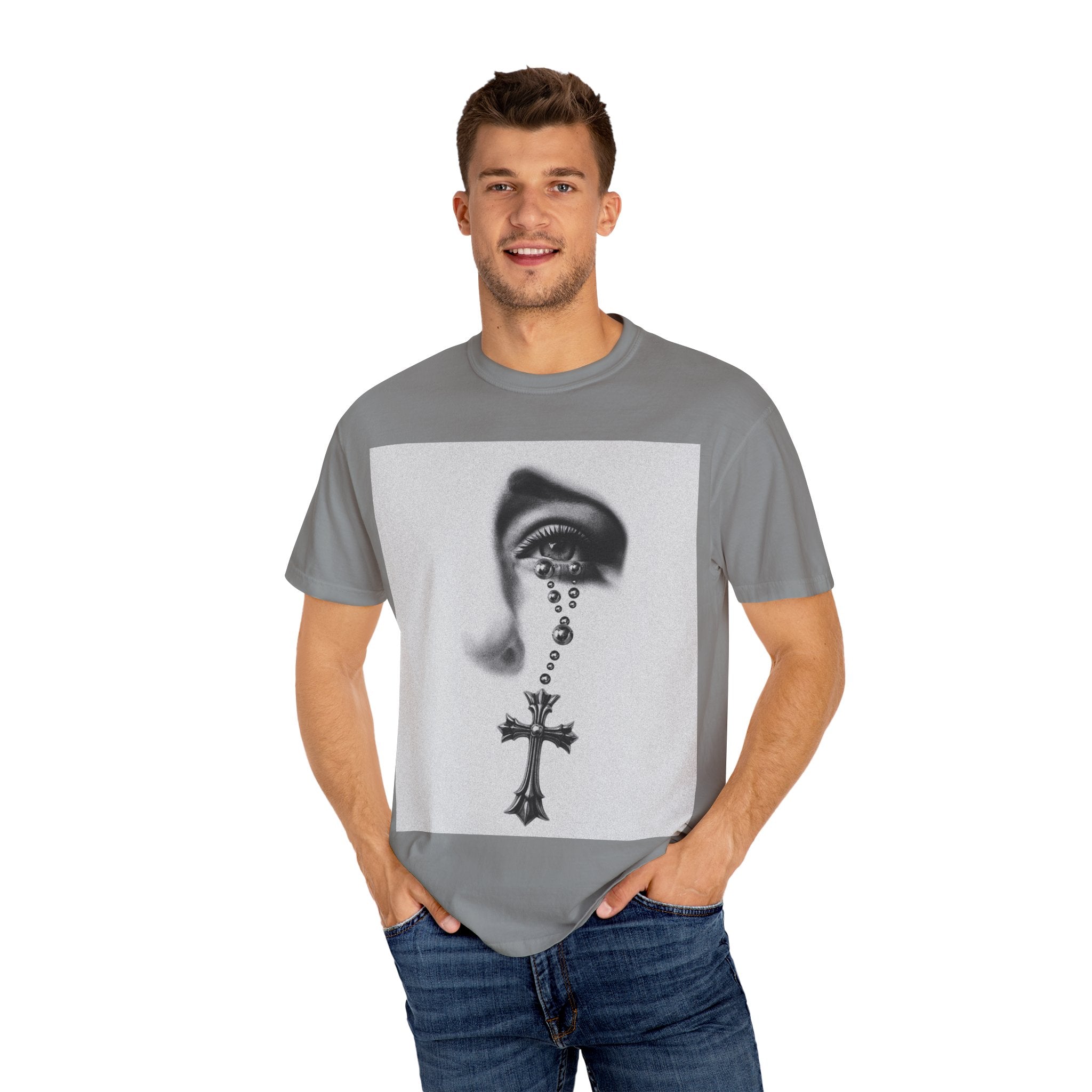 Tearful Eye & Cross Front