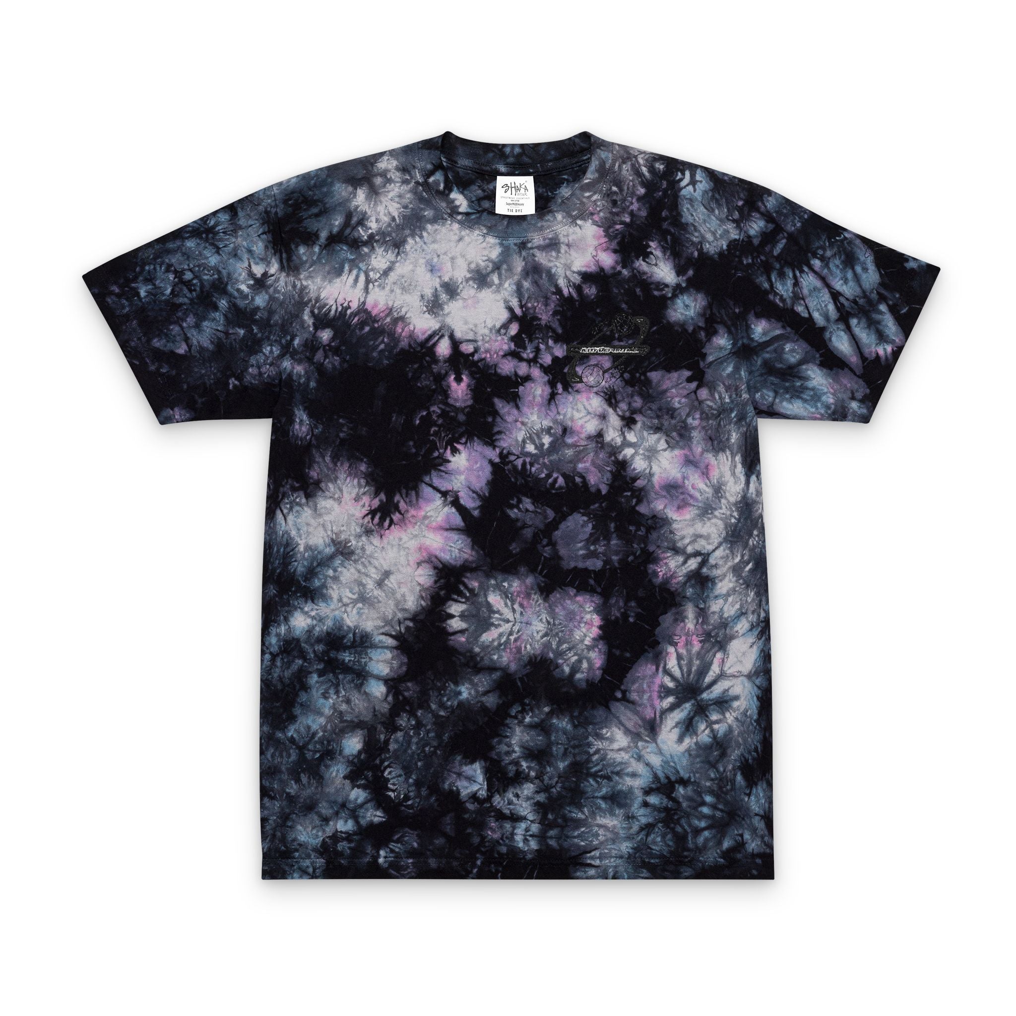 Reality Department - Vibrant Oversized Tie-Dye T-Shirt with Embroidery