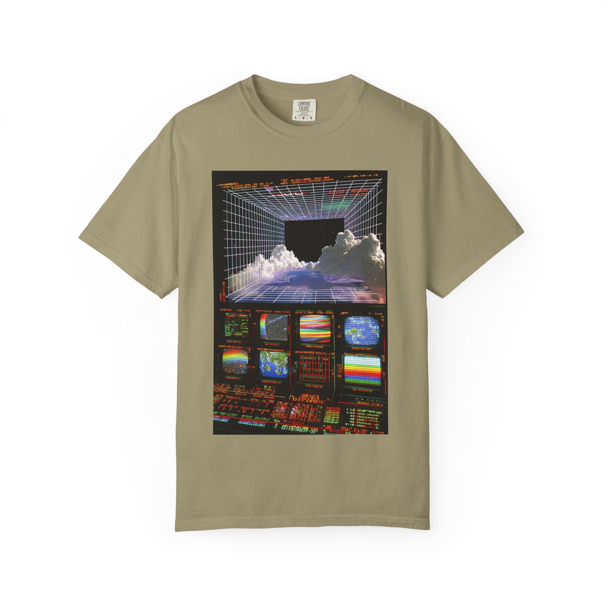 'Reality Department' - Graphic Retro Vaporwave Tee