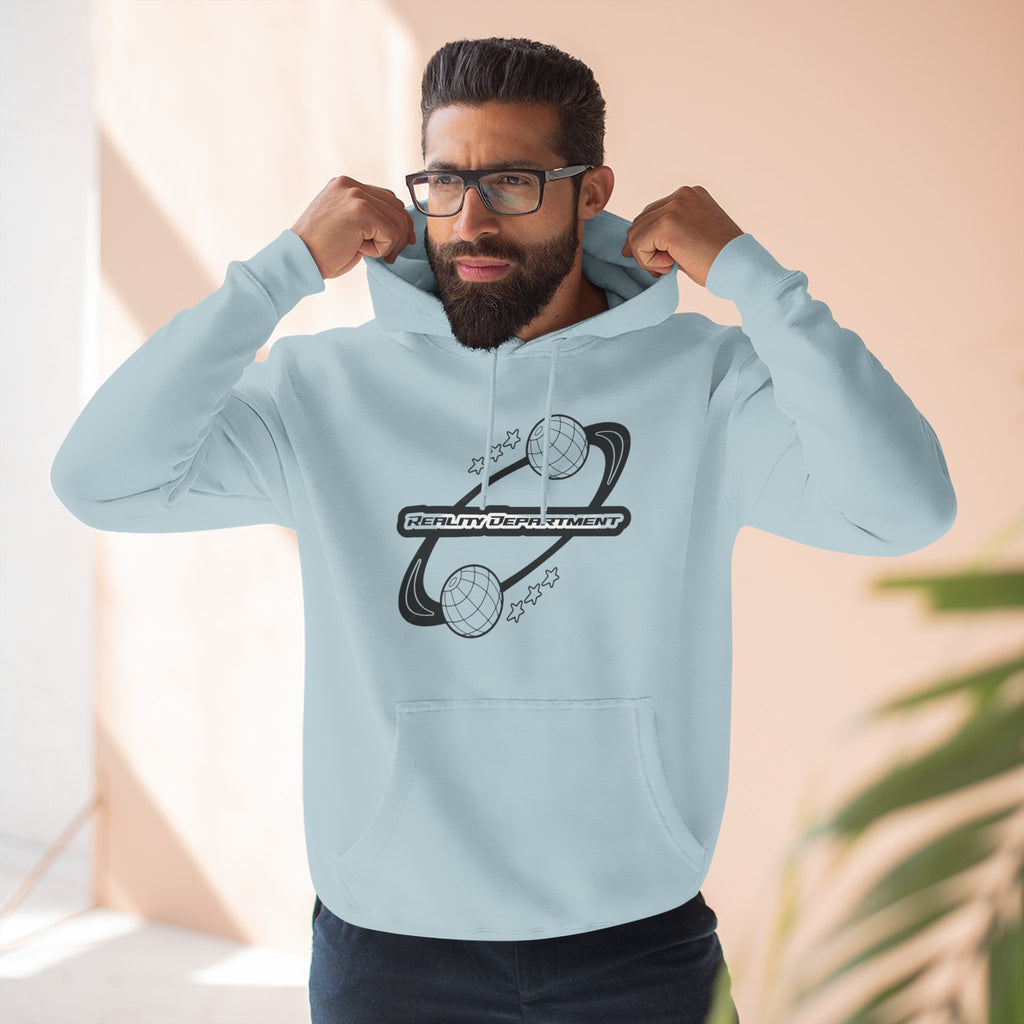 Reality Department - Ghost Face Back Print Hoodie