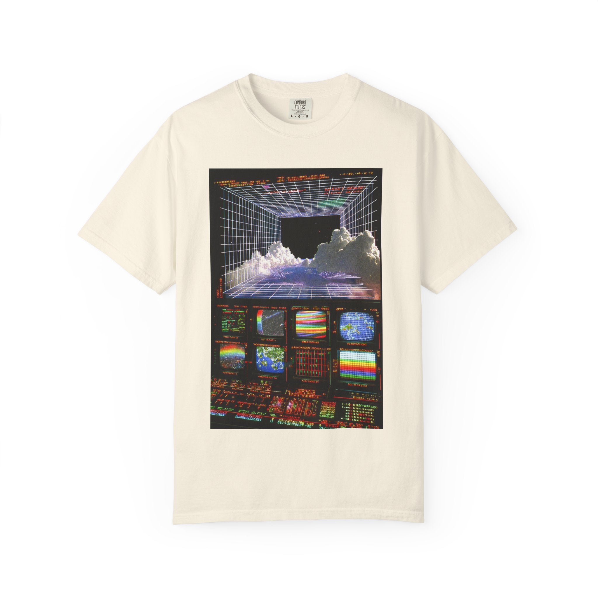 'Reality Department' - Graphic Retro Vaporwave Tee