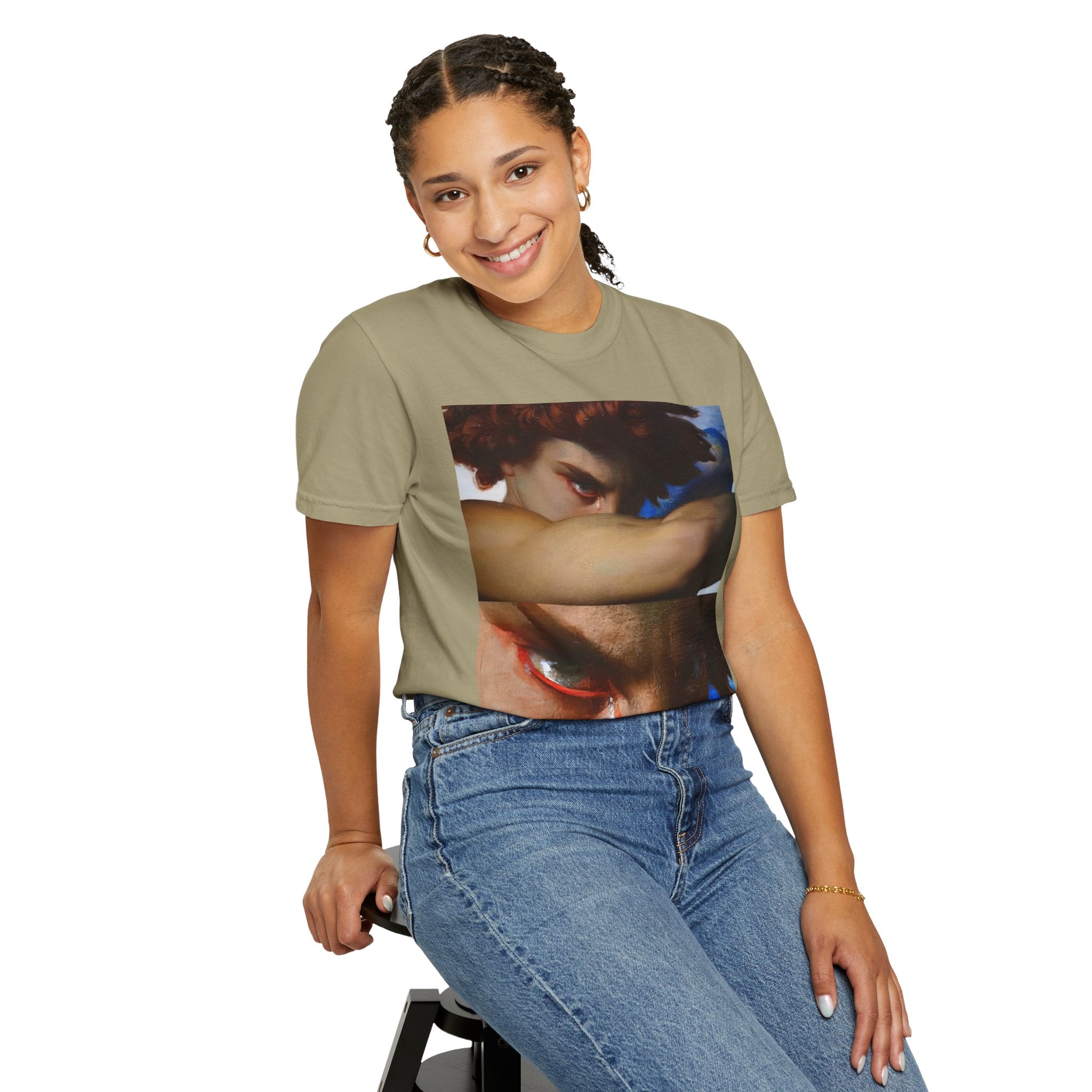 Reality Department - Artistic Split Portrait T-Shirt