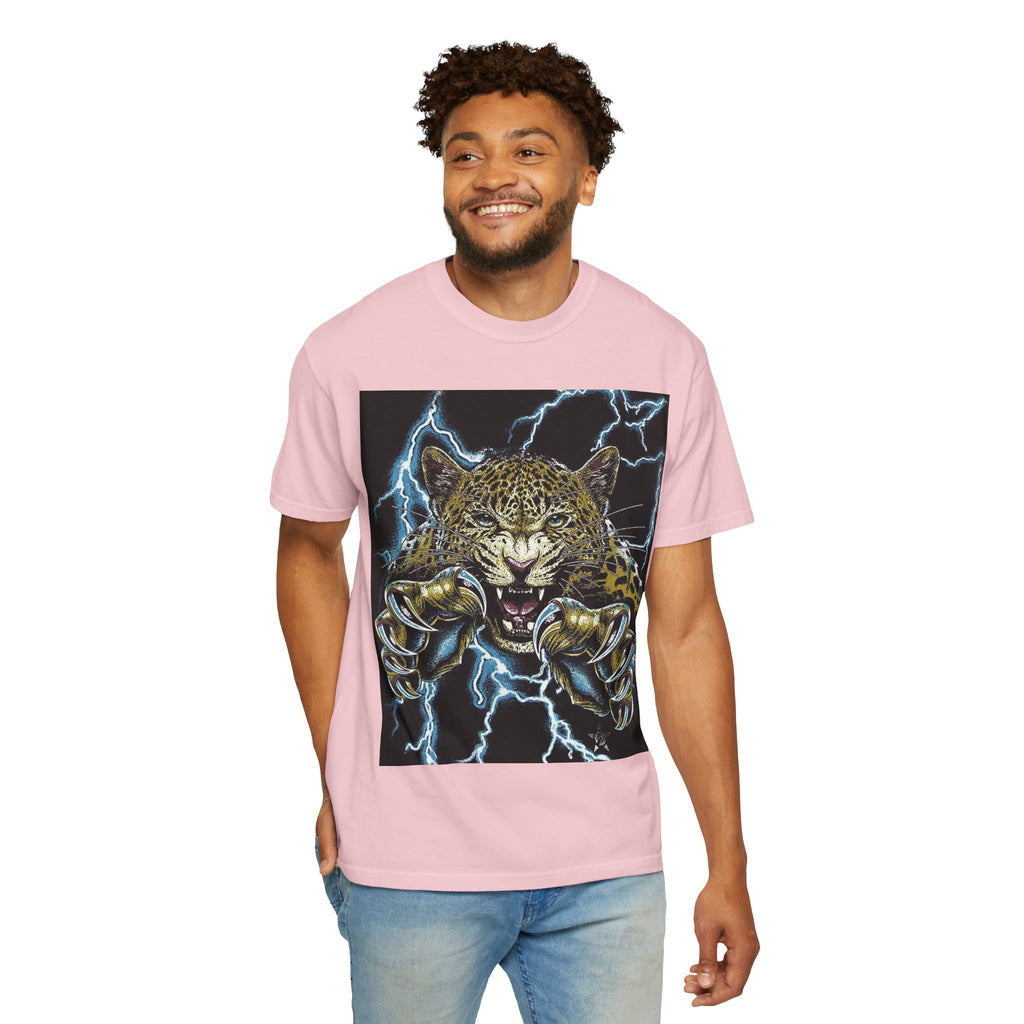 Reality Department - Leopard Strike Lightning Graphic Tee