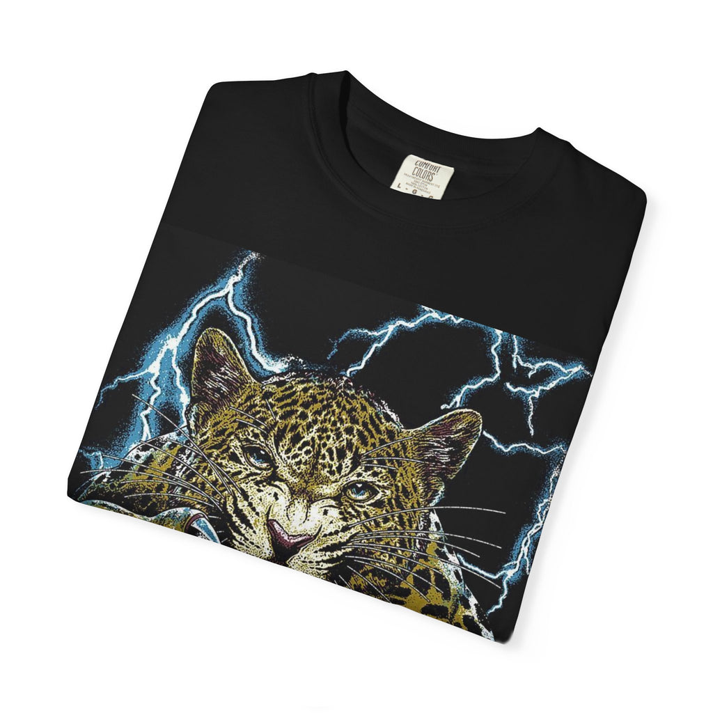 Reality Department - Leopard Strike Lightning Graphic Tee