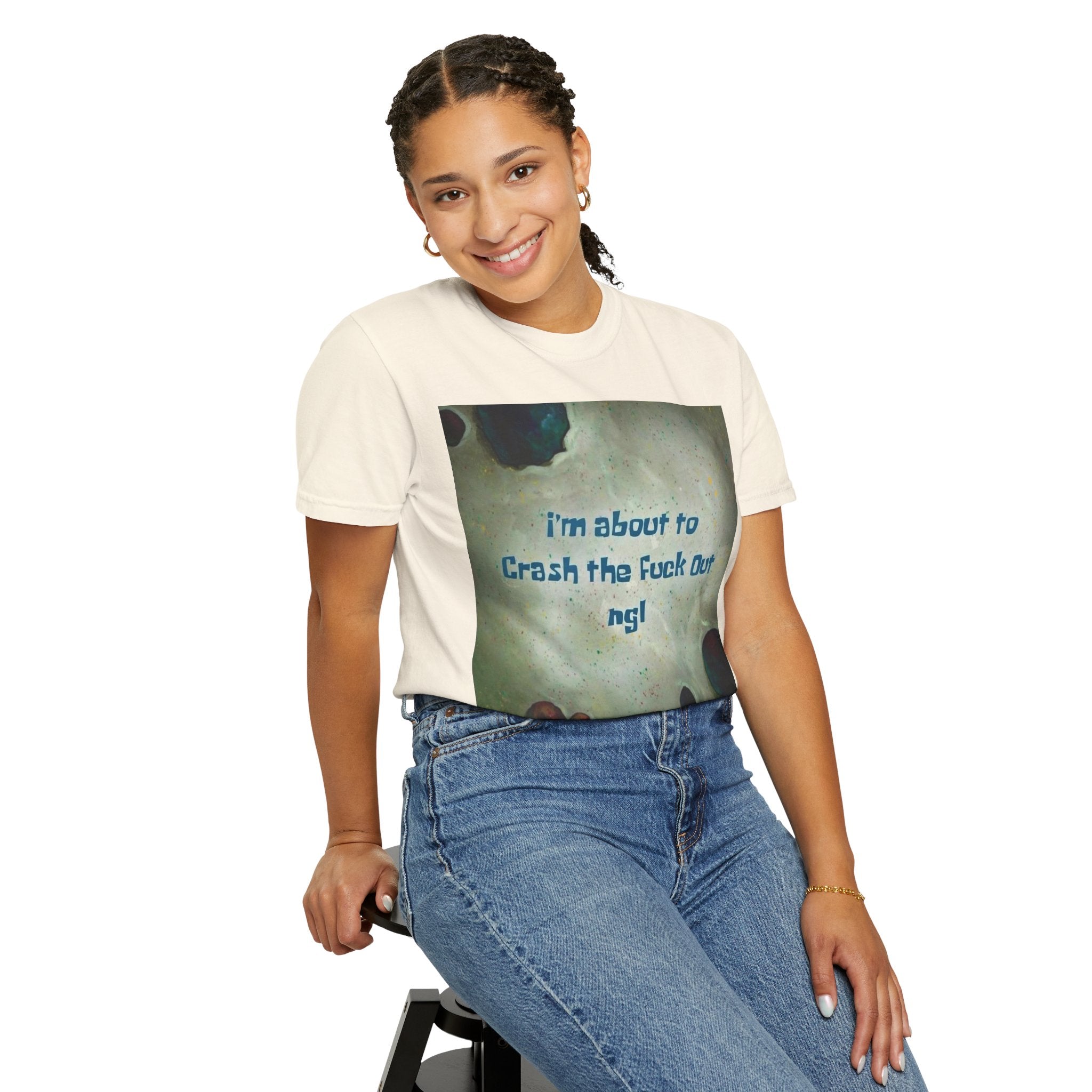 "I’m About to Crash the F*** Out ngl" Tee