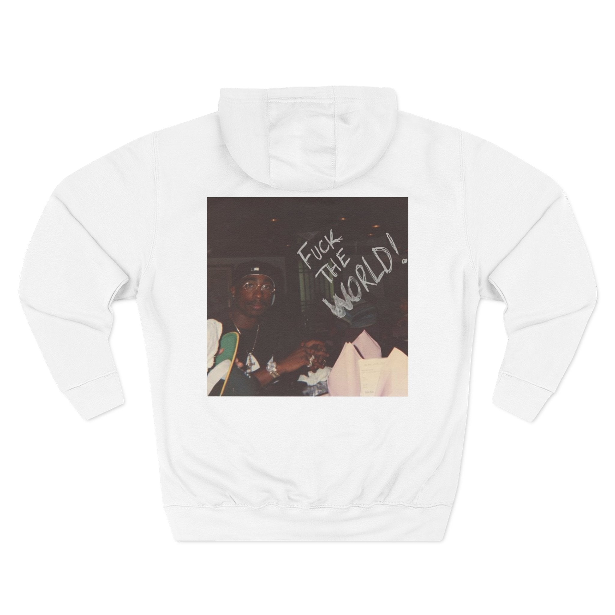 Fuck The World - Graphic Fleece Hoodie
