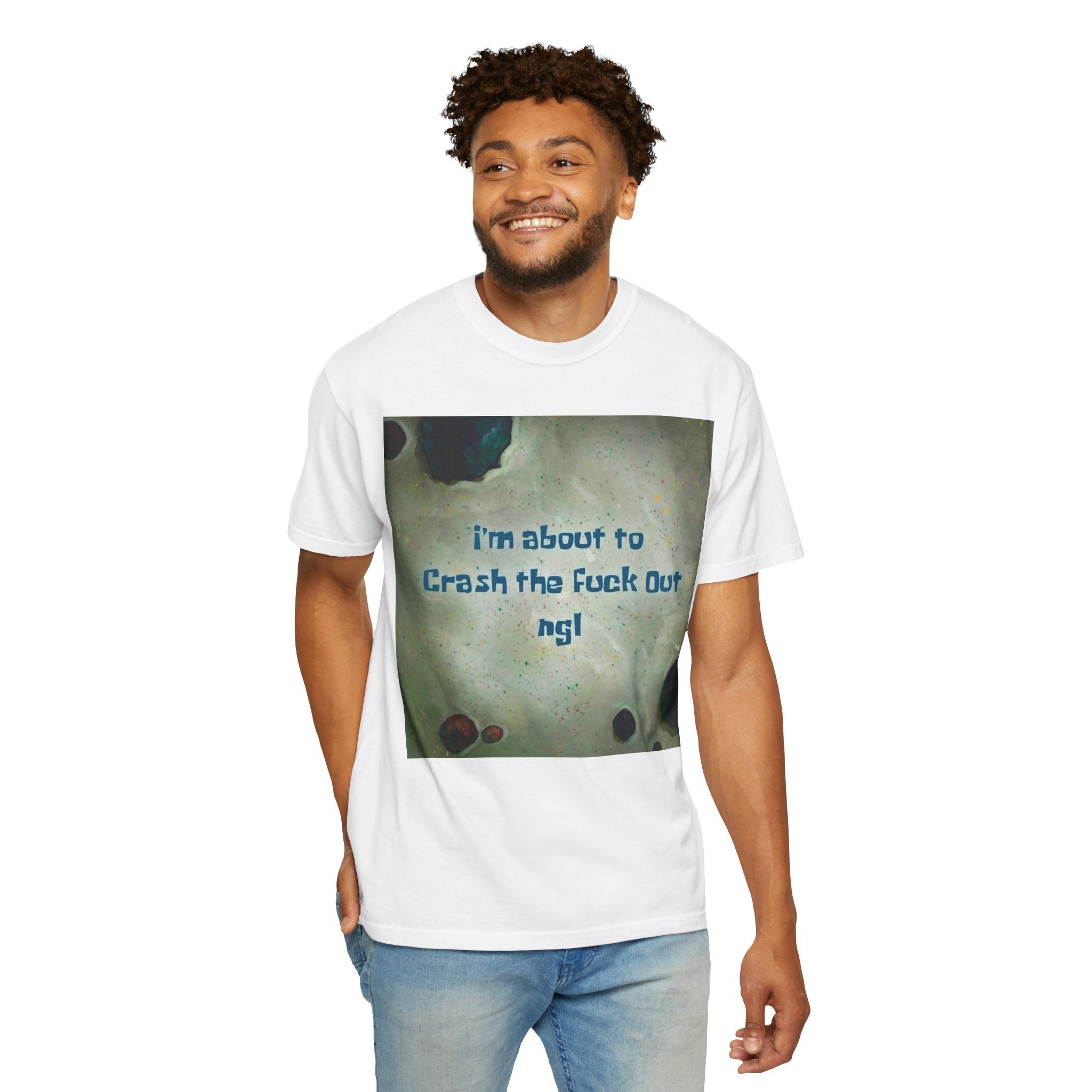 "I’m About to Crash the F*** Out ngl" Tee