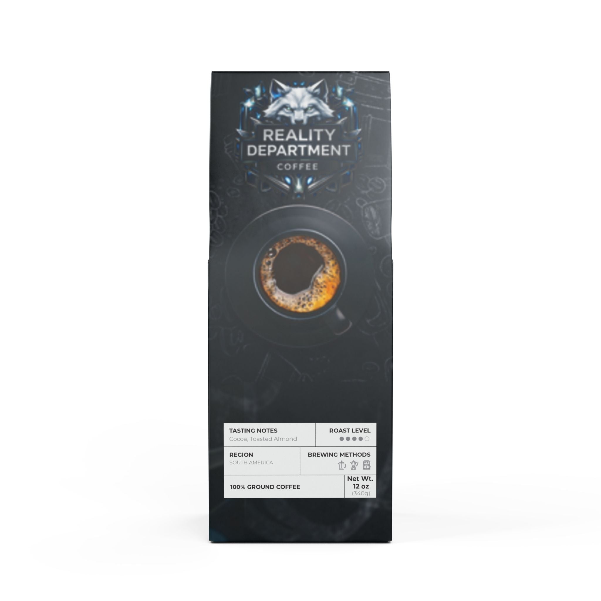 Reality Department - Cascades Coffee Blend (Medium-Dark Roast)