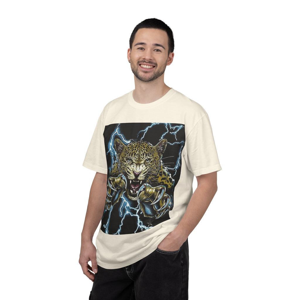 Reality Department - Leopard Strike Lightning Graphic Tee