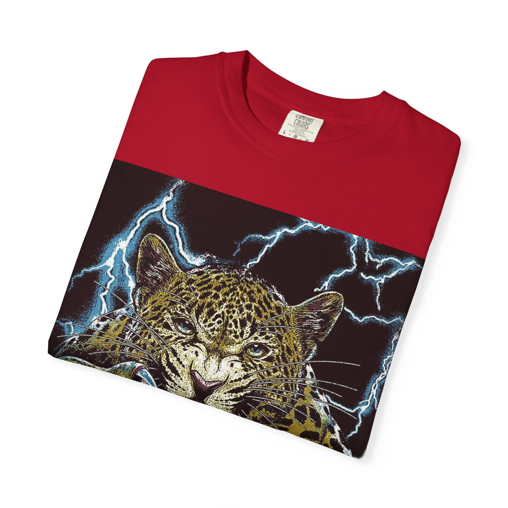 Reality Department - Leopard Strike Lightning Graphic Tee