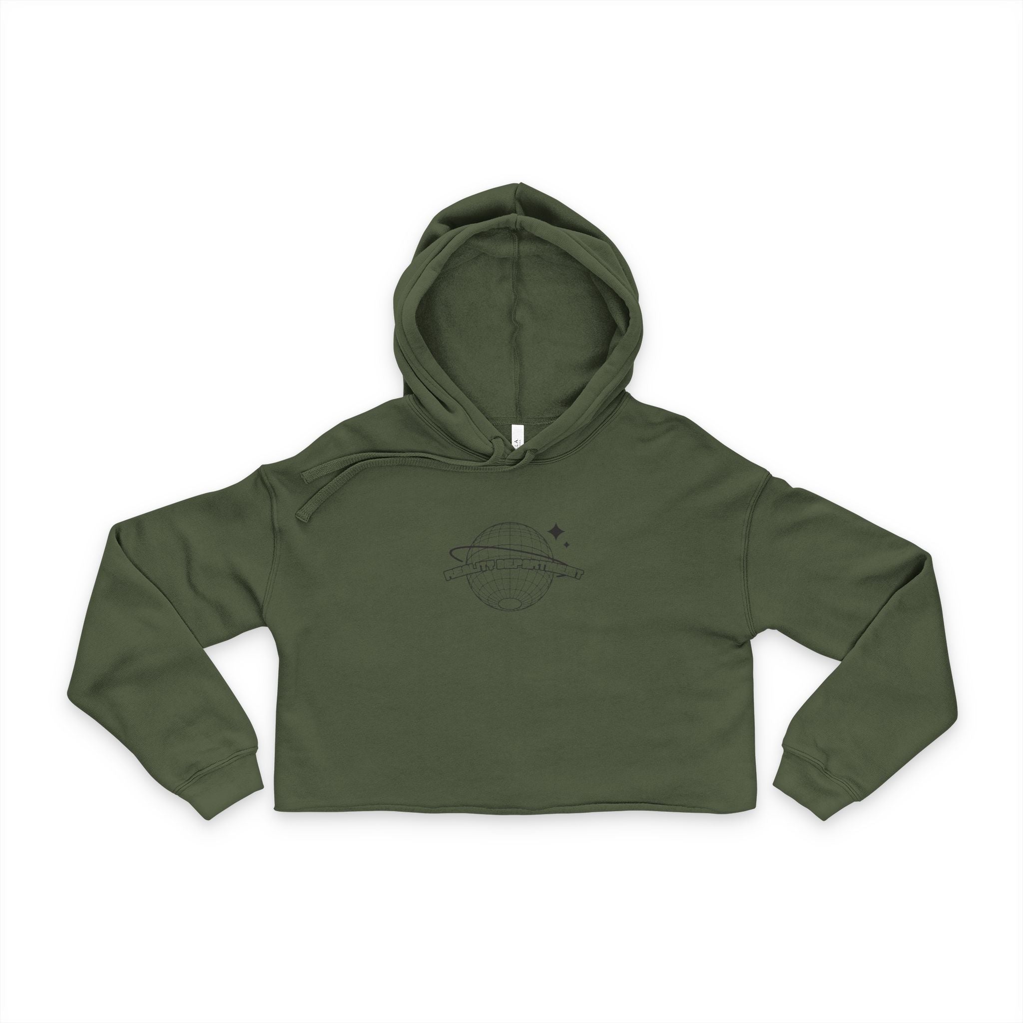 Reality Department -  Women's Cropped Hoodie