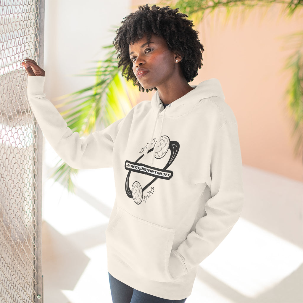 Reality Department - Ghost Face Back Print Hoodie