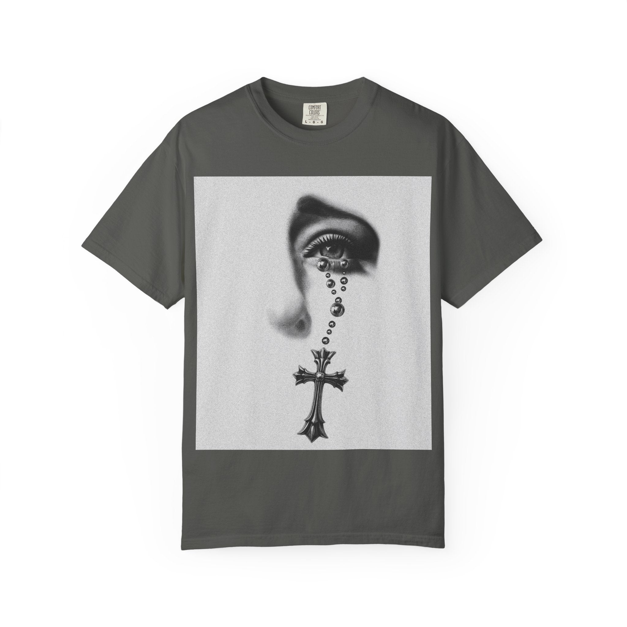 Tearful Eye & Cross Front