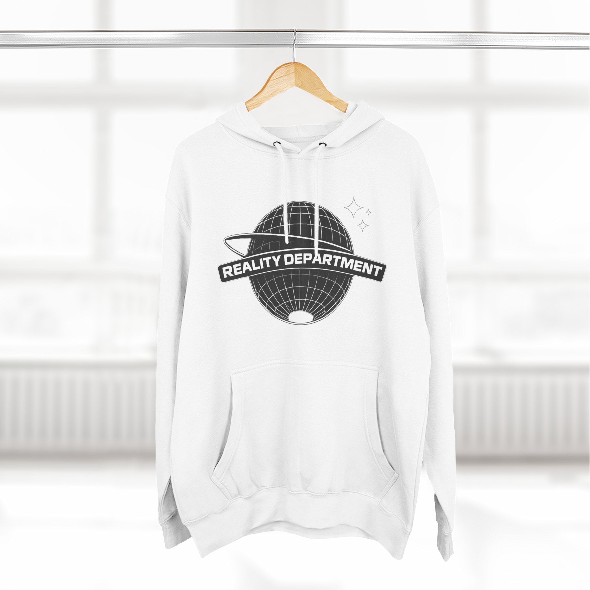Reality Department Hoodie — 'Mart' Graphic Fleece Pullover