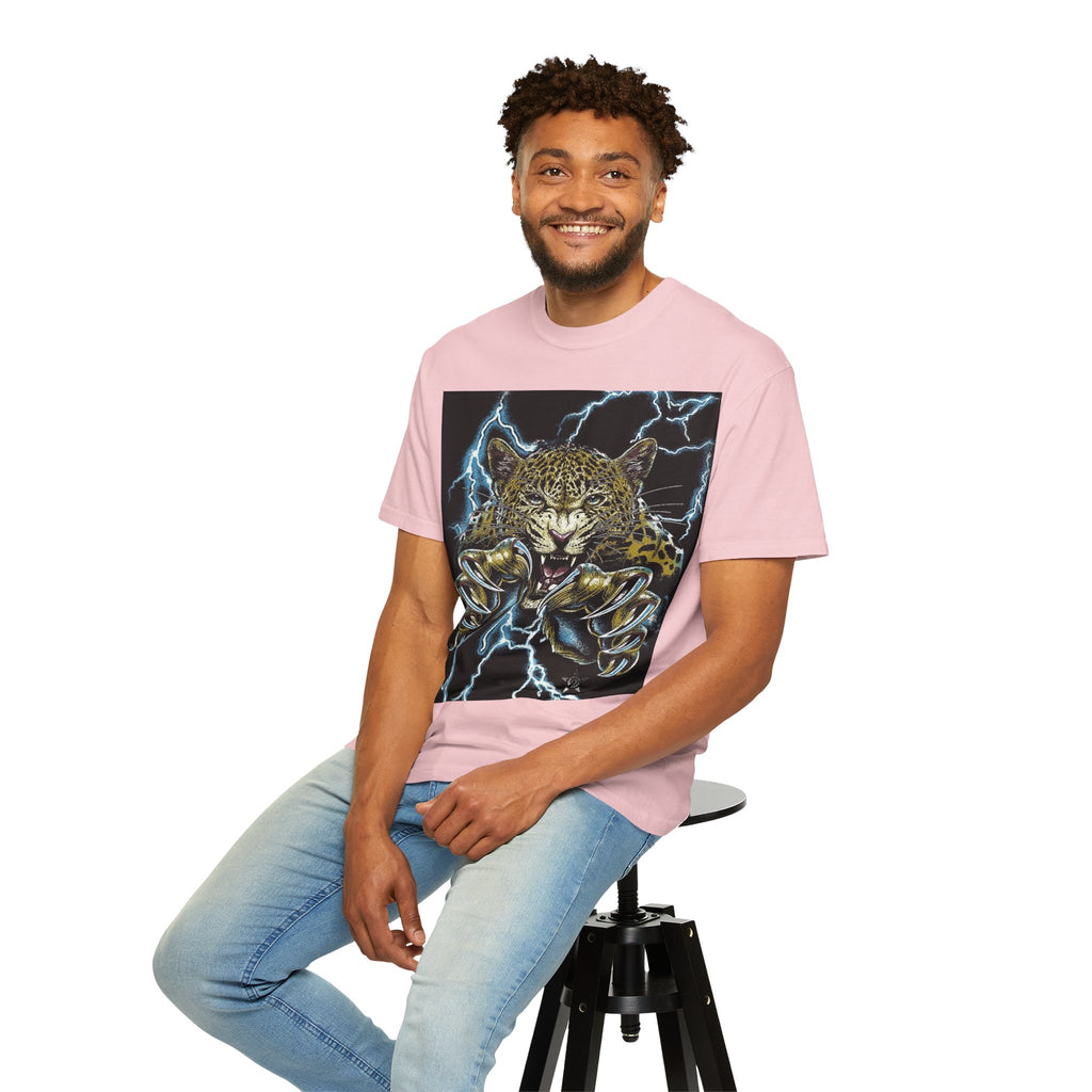 Reality Department - Leopard Strike Lightning Graphic Tee