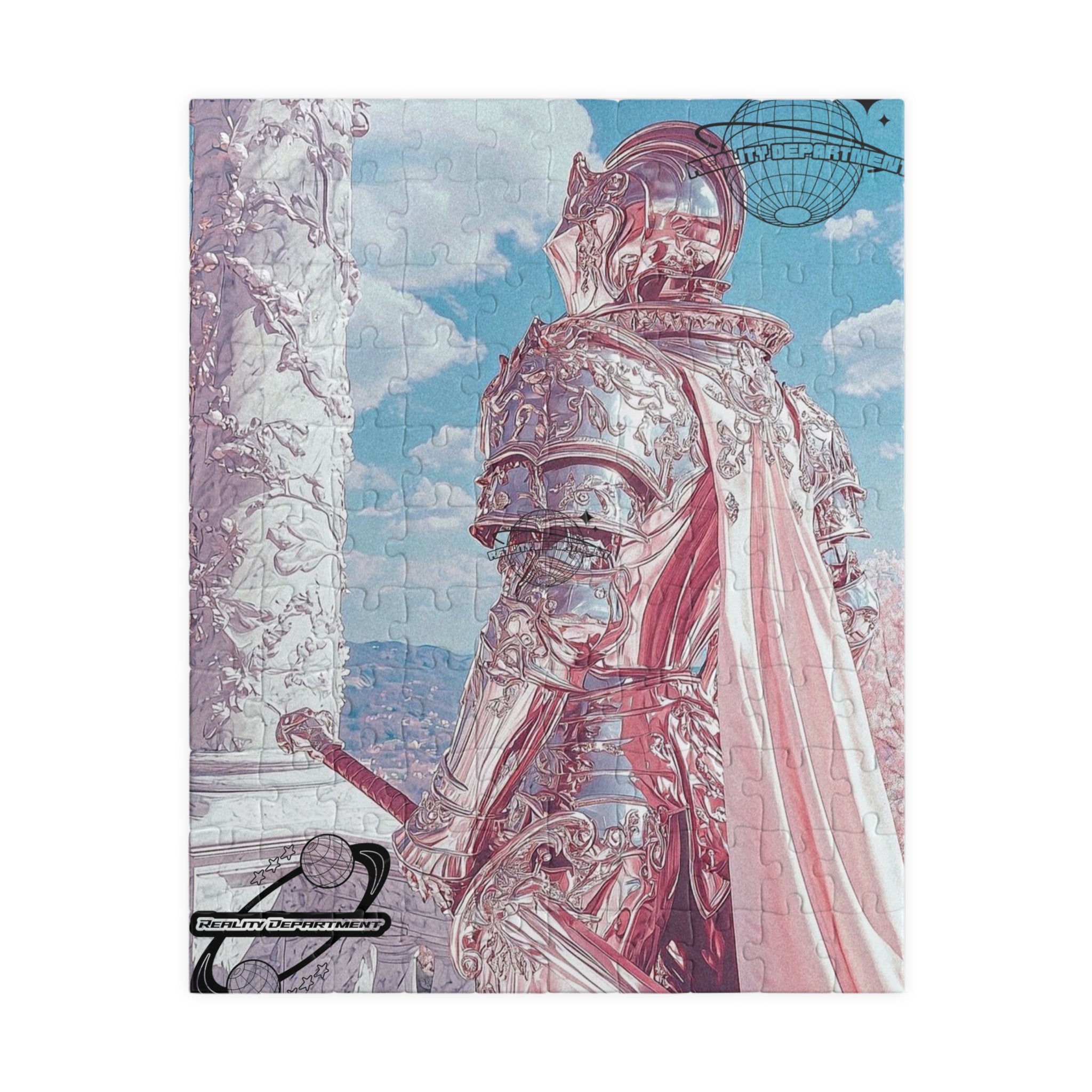 Knight Puzzle — Vintage Armor (110/252/520/1014 pcs)