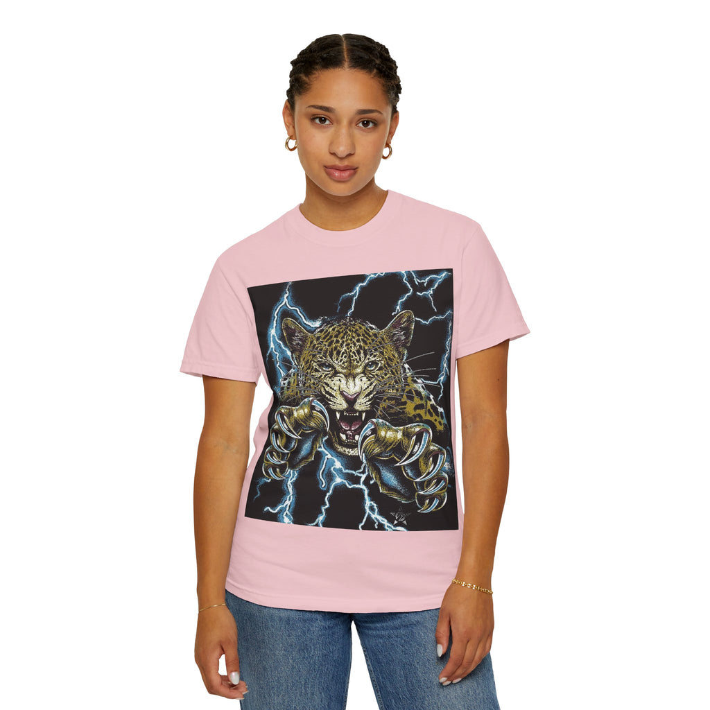 Reality Department - Leopard Strike Lightning Graphic Tee