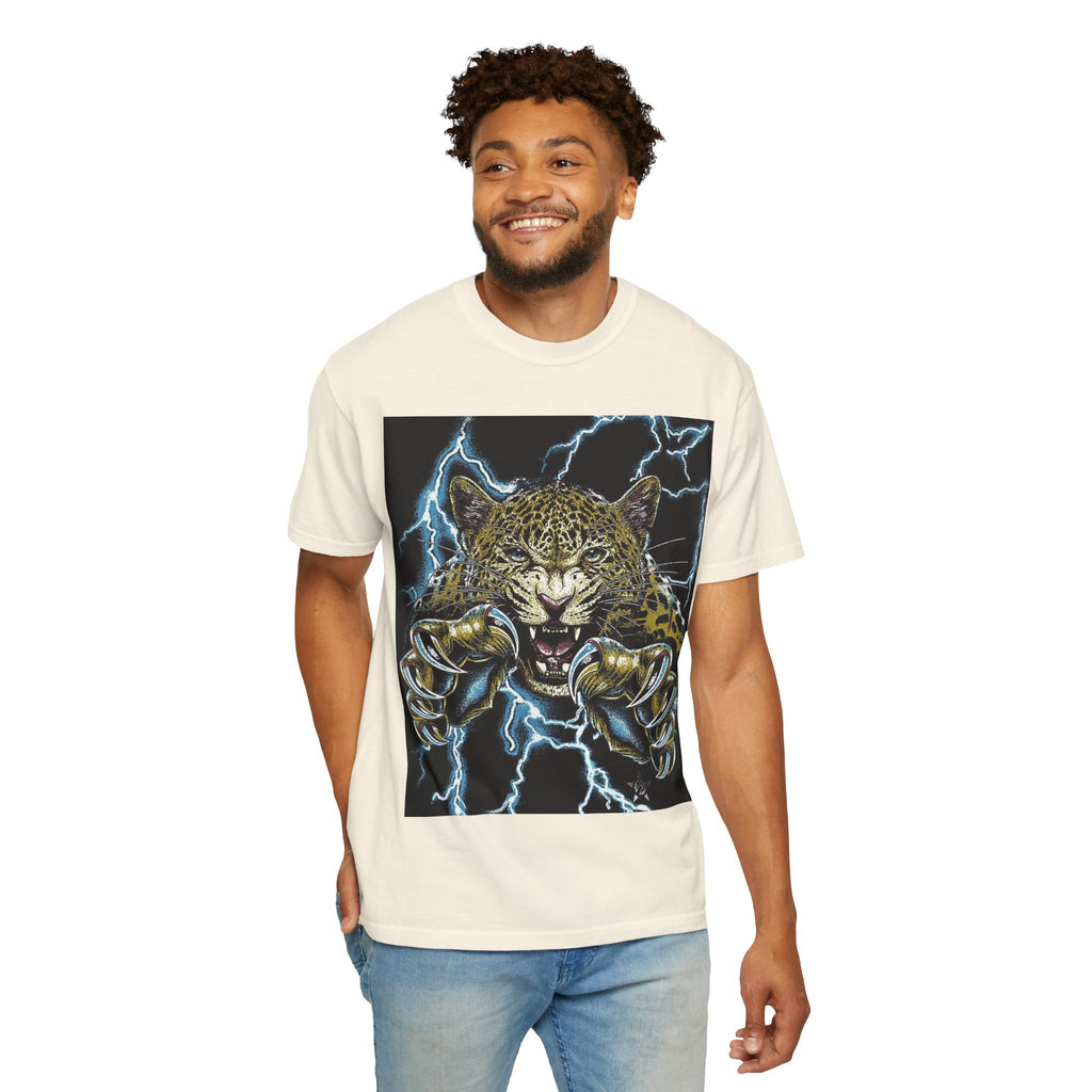 Reality Department - Leopard Strike Lightning Graphic Tee