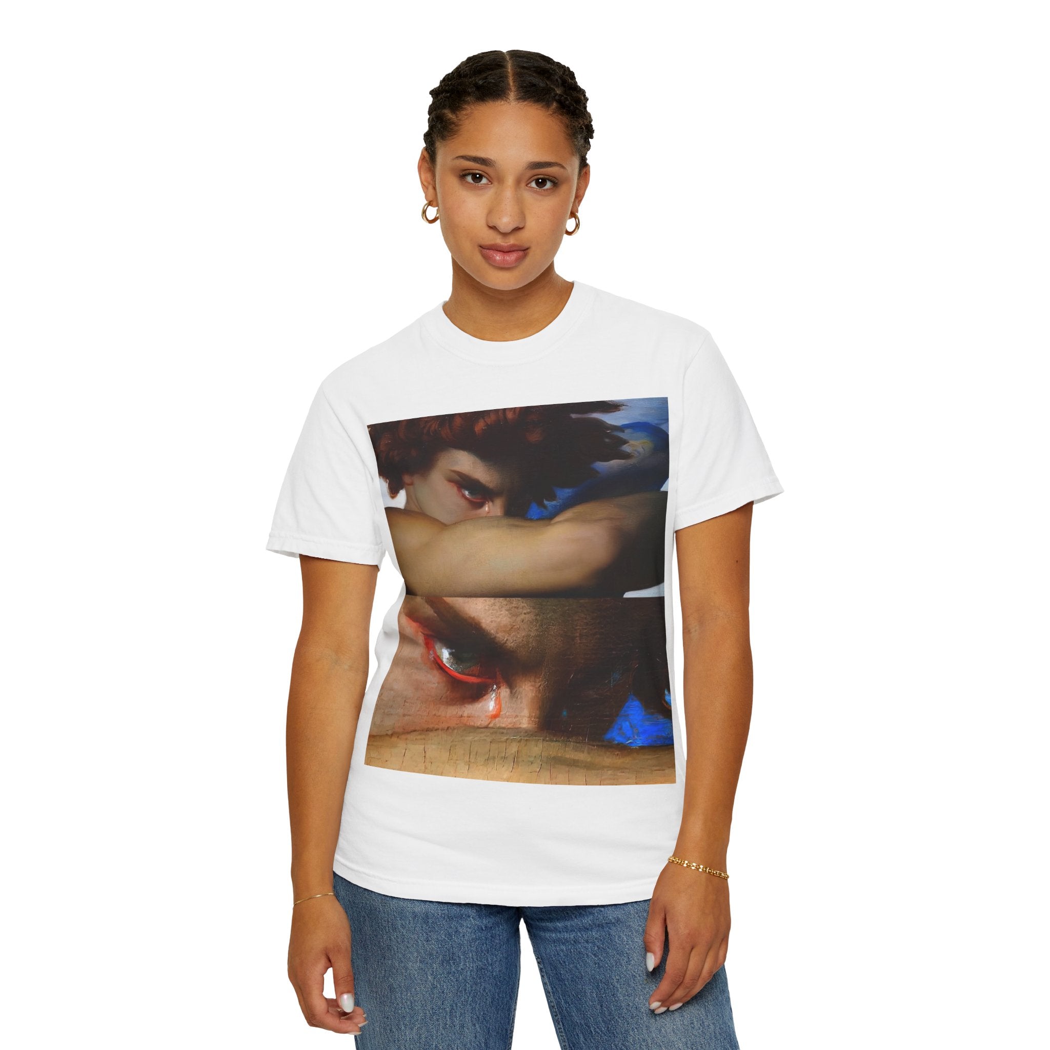 Reality Department - Artistic Split Portrait T-Shirt