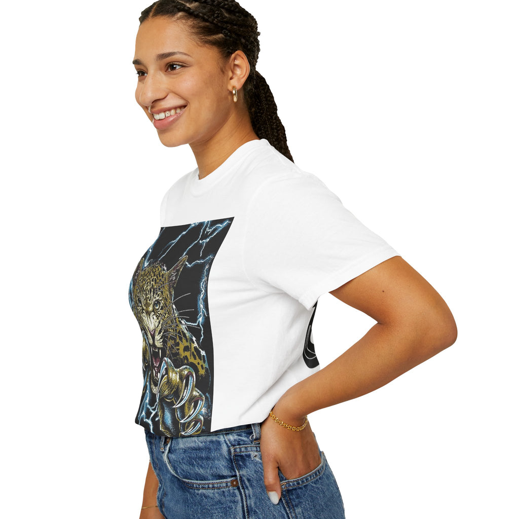 Reality Department - Leopard Strike Lightning Graphic Tee