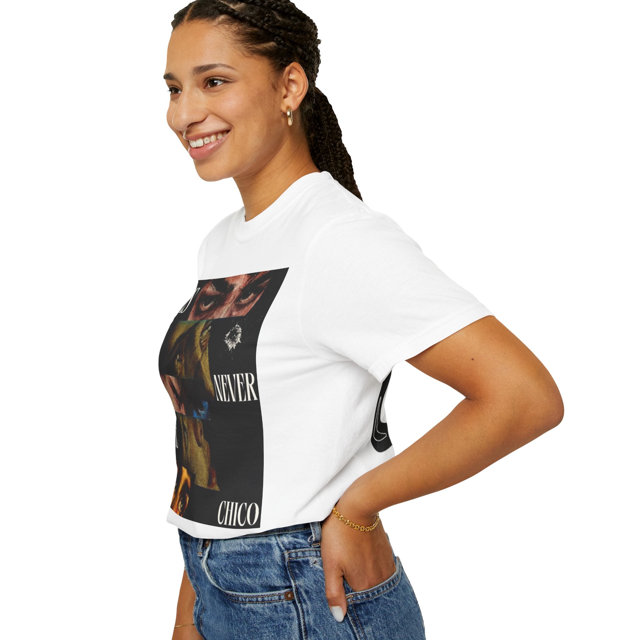 T-Shirt — ‘Eyes Never Lie Chico’ Graphic Tee