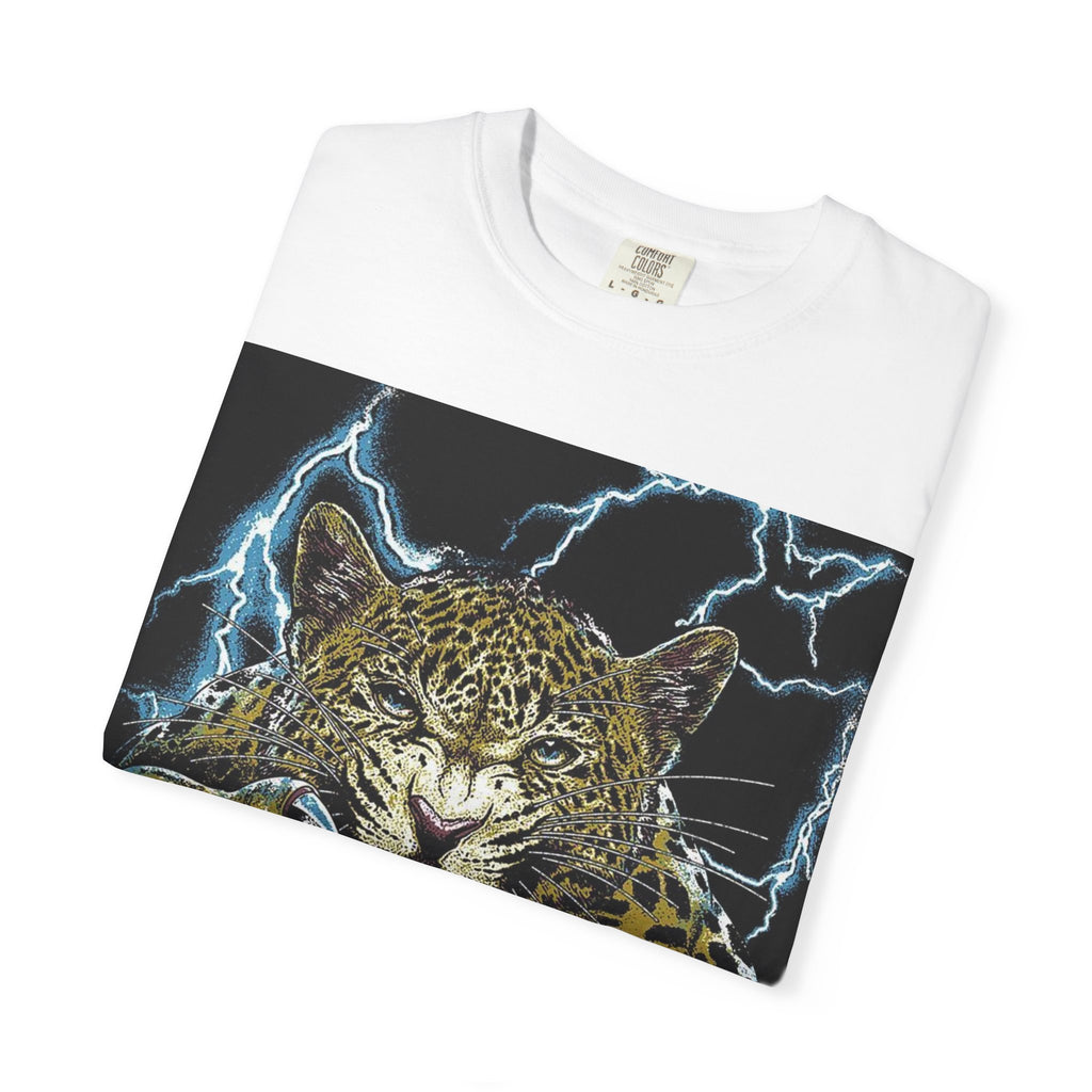 Reality Department - Leopard Strike Lightning Graphic Tee
