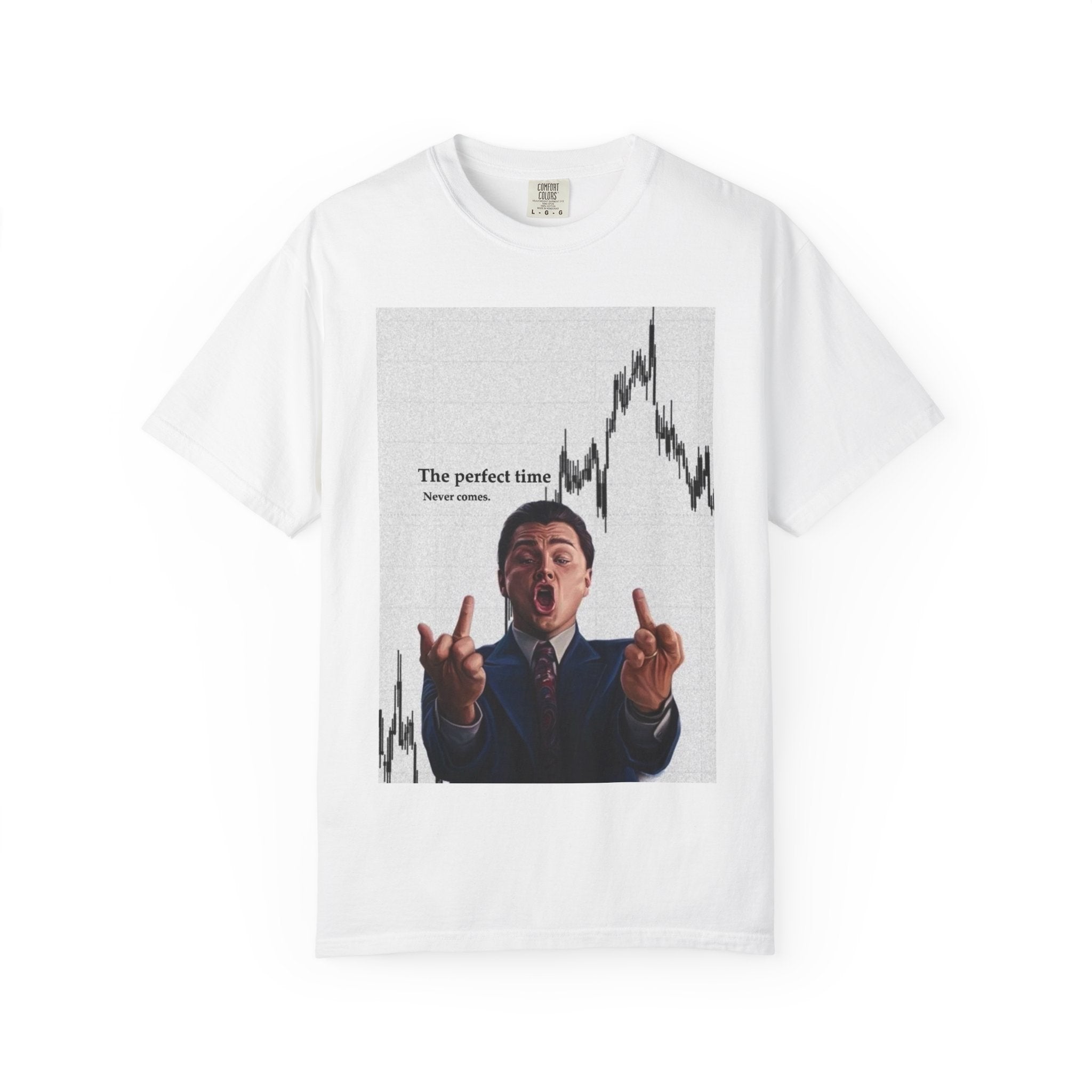 'The Perfect Time' Stock Market Graphic Tee