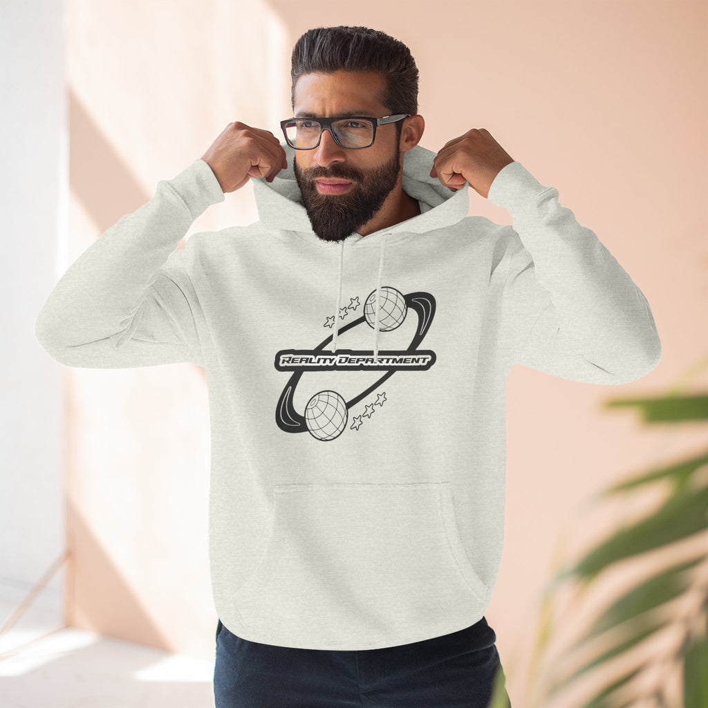 Reality Department - Ghost Face Back Print Hoodie