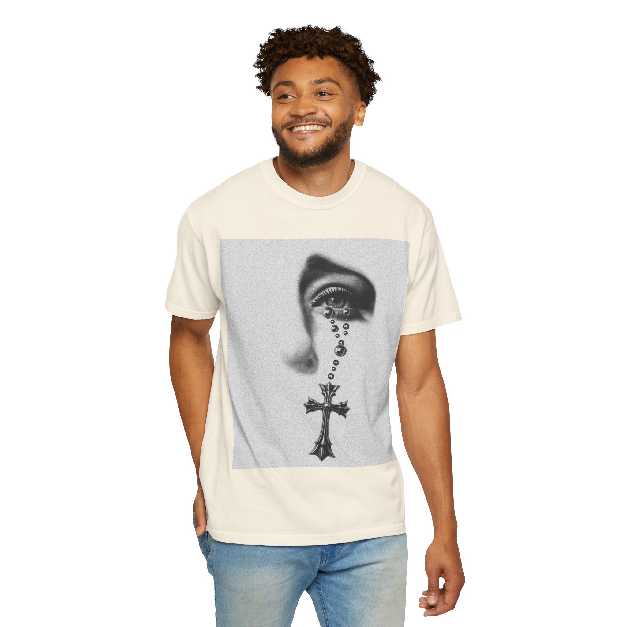 Tearful Eye & Cross Front