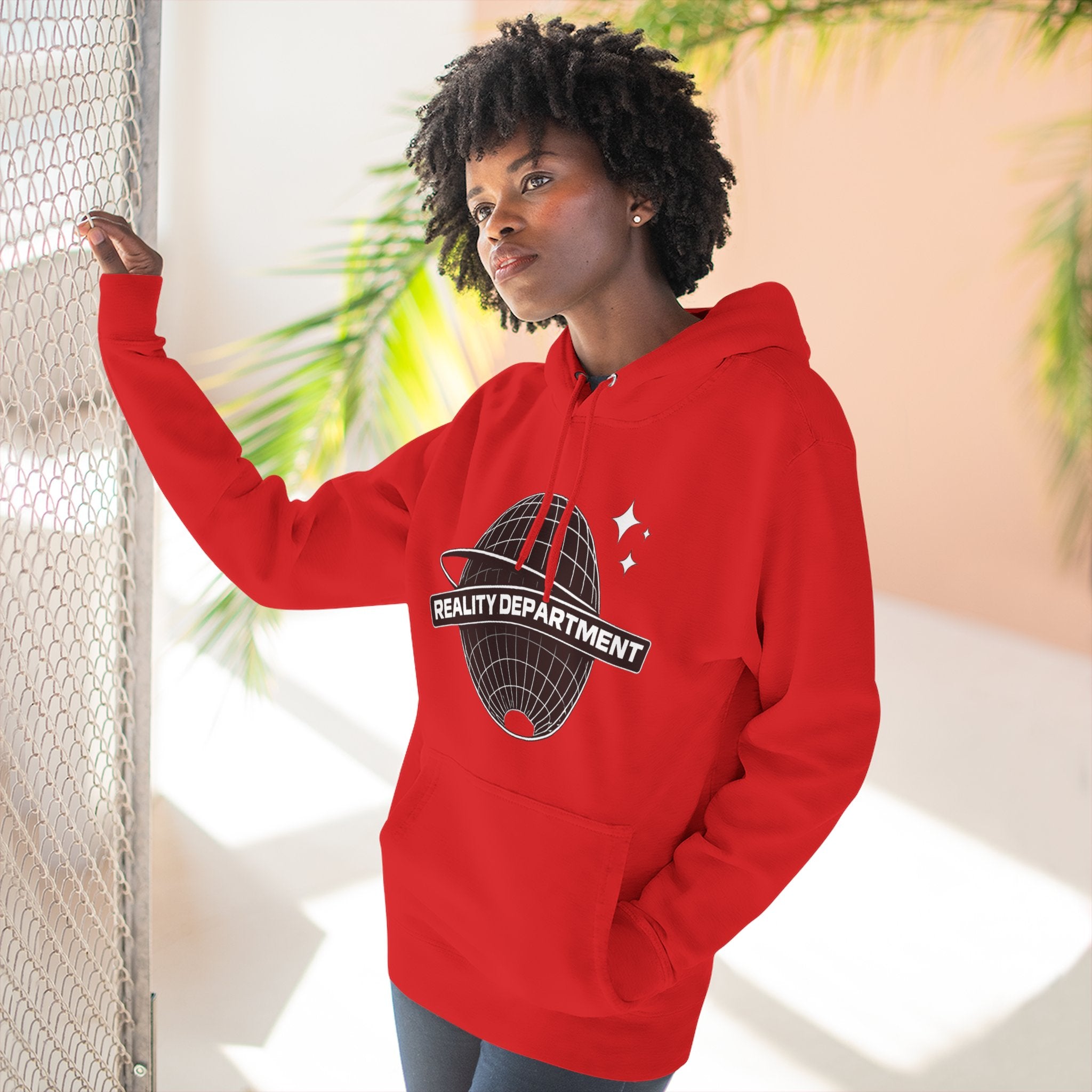 Reality Department Hoodie — 'Mart' Graphic Fleece Pullover