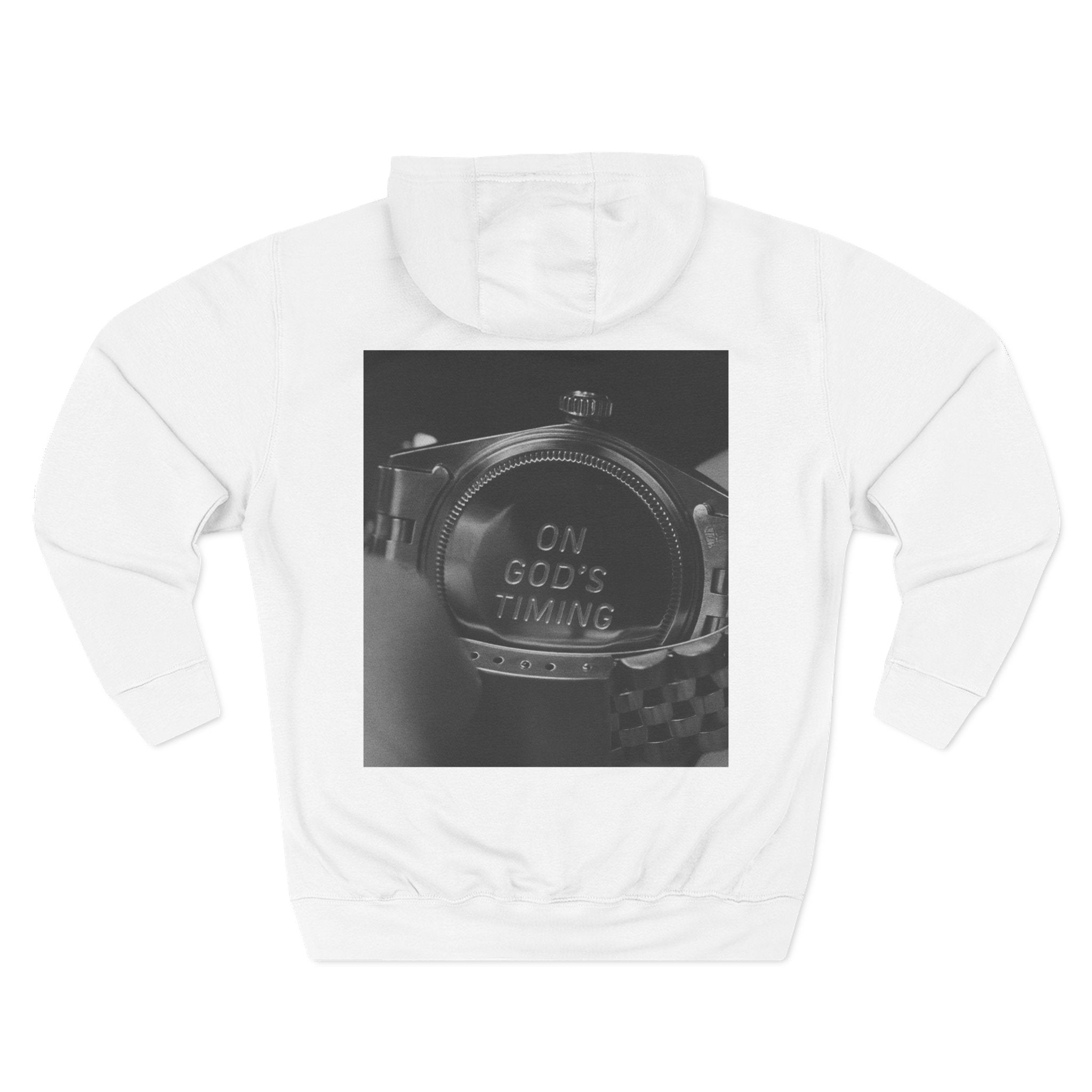 On God’s Timing - Fleece Hoodie