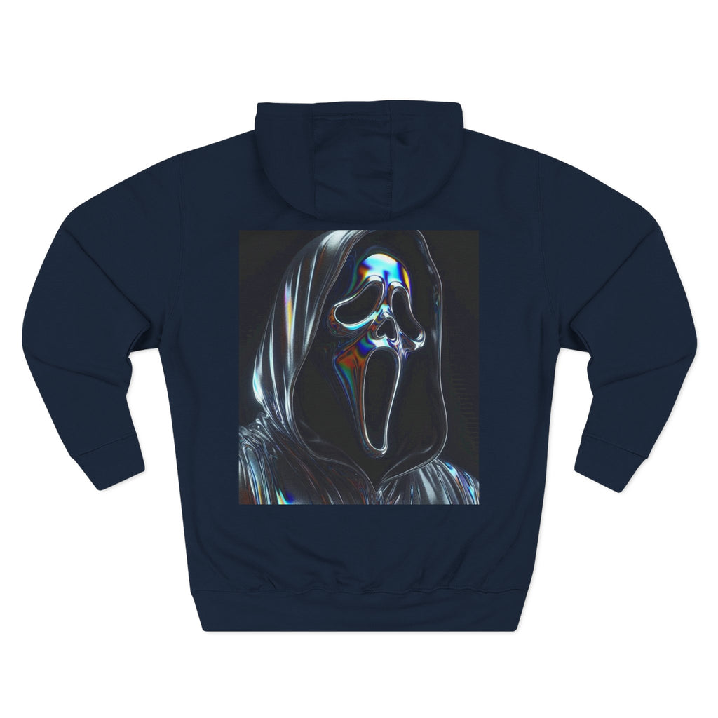 Reality Department - Ghost Face Back Print Hoodie