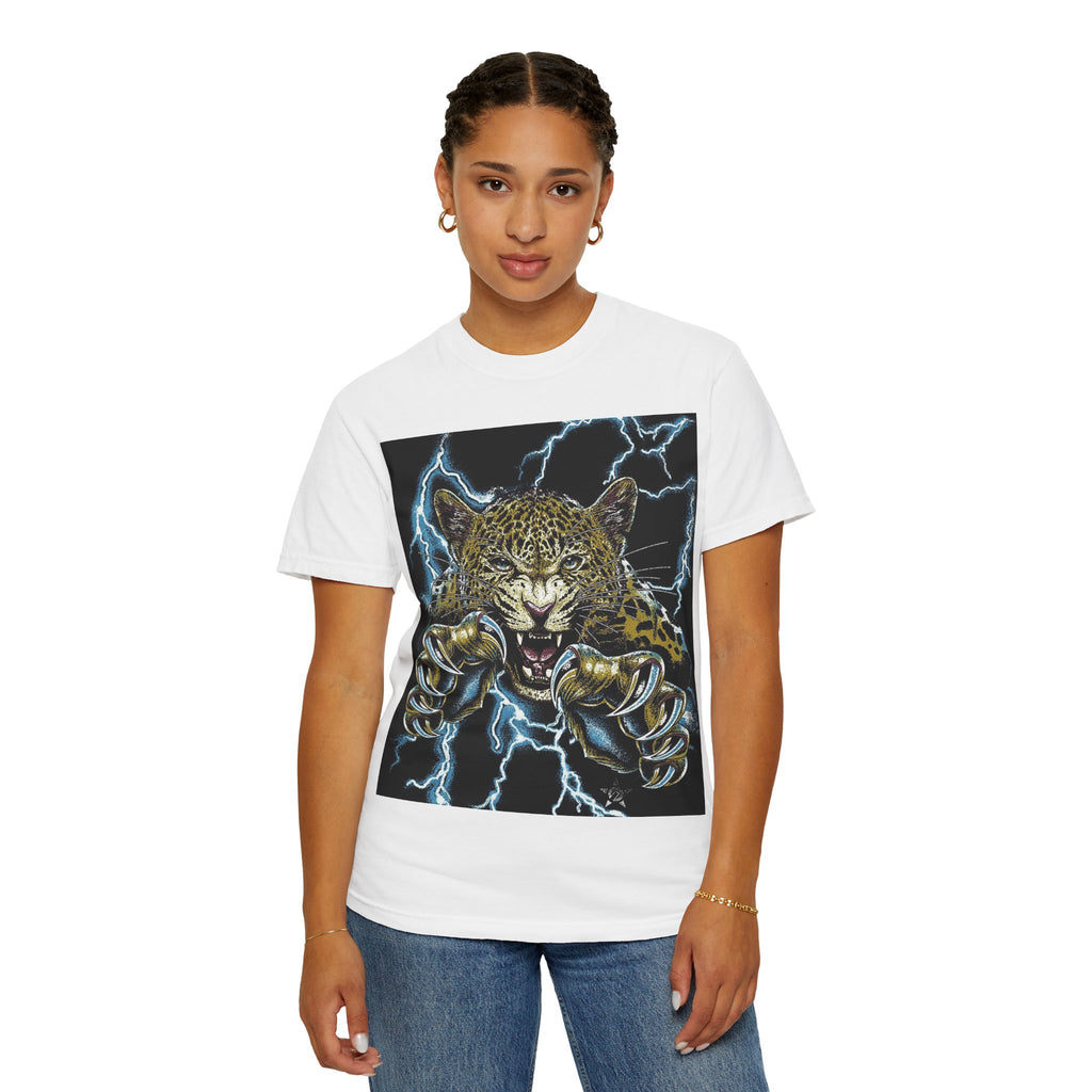 Reality Department - Leopard Strike Lightning Graphic Tee