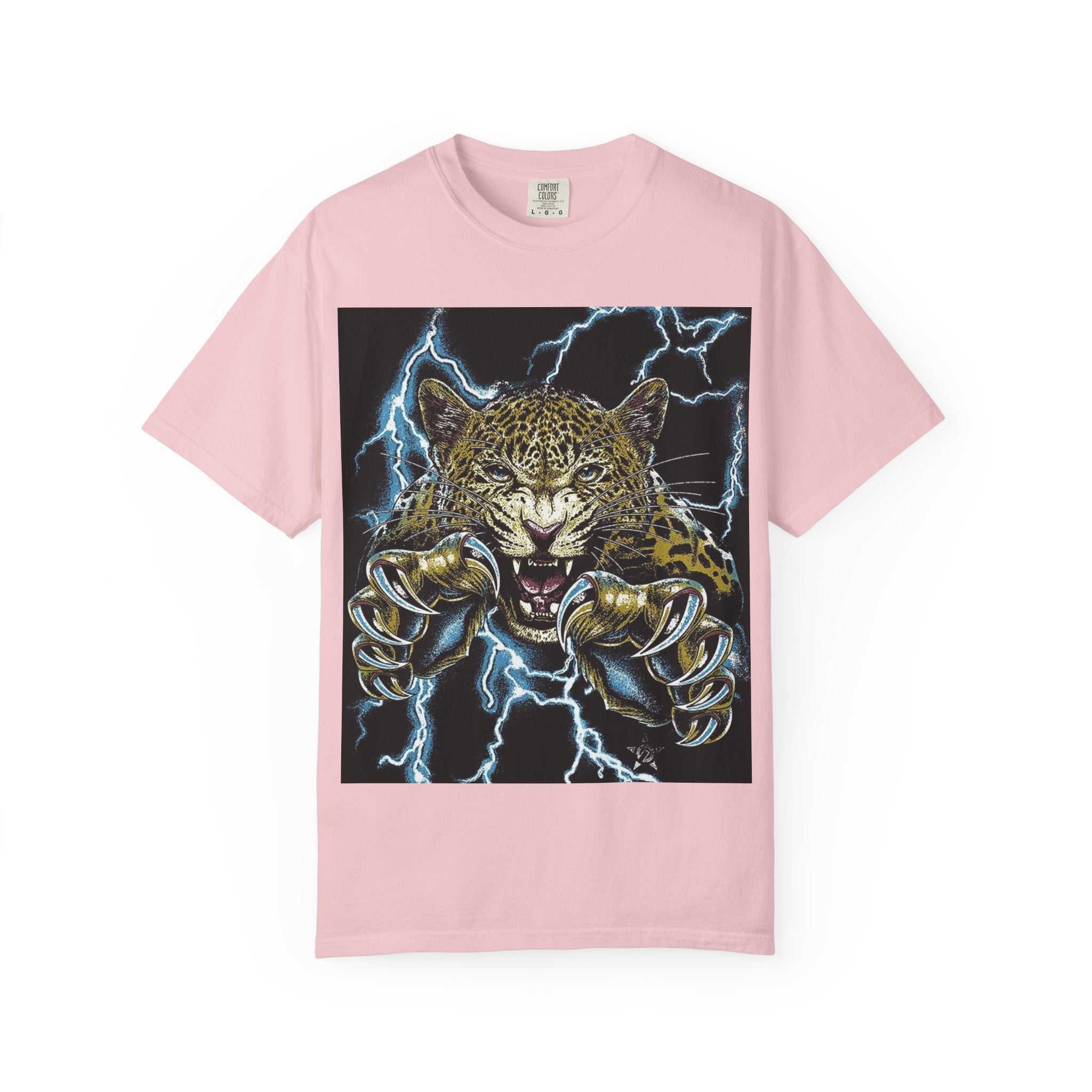 Reality Department - Leopard Strike Lightning Graphic Tee