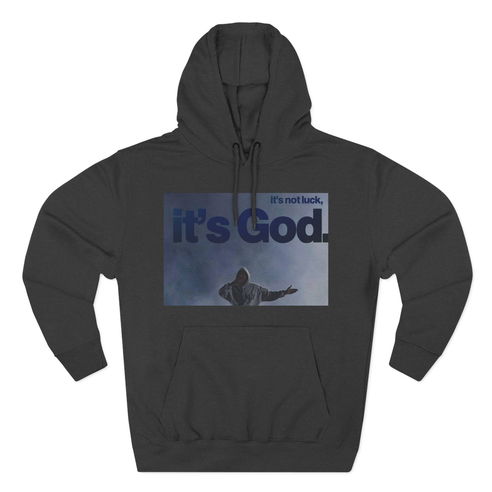 Reality Department - it's Not Luck it's God. Hoodie