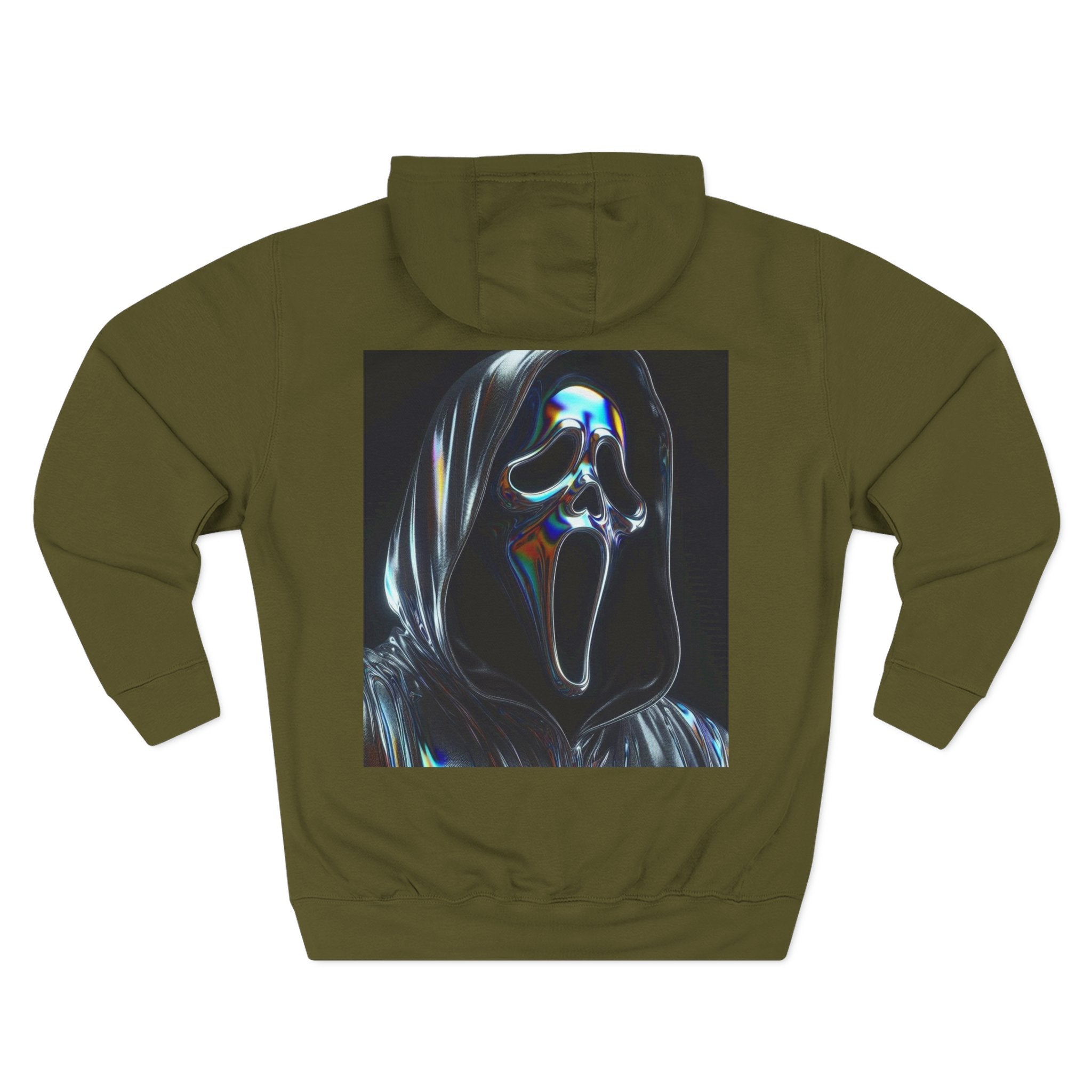 Reality Department - Ghost Face Back Print Hoodie