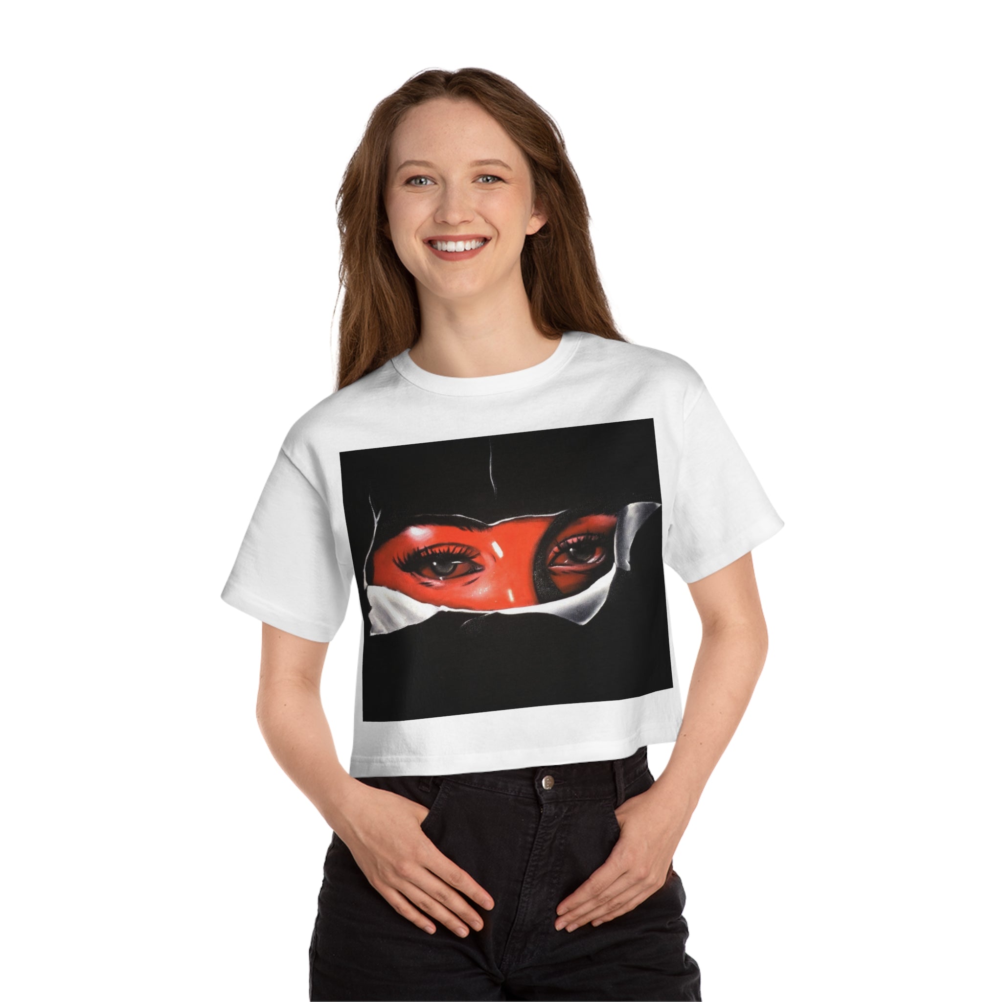 Reality Department - Champion Cropped T-Shirt
