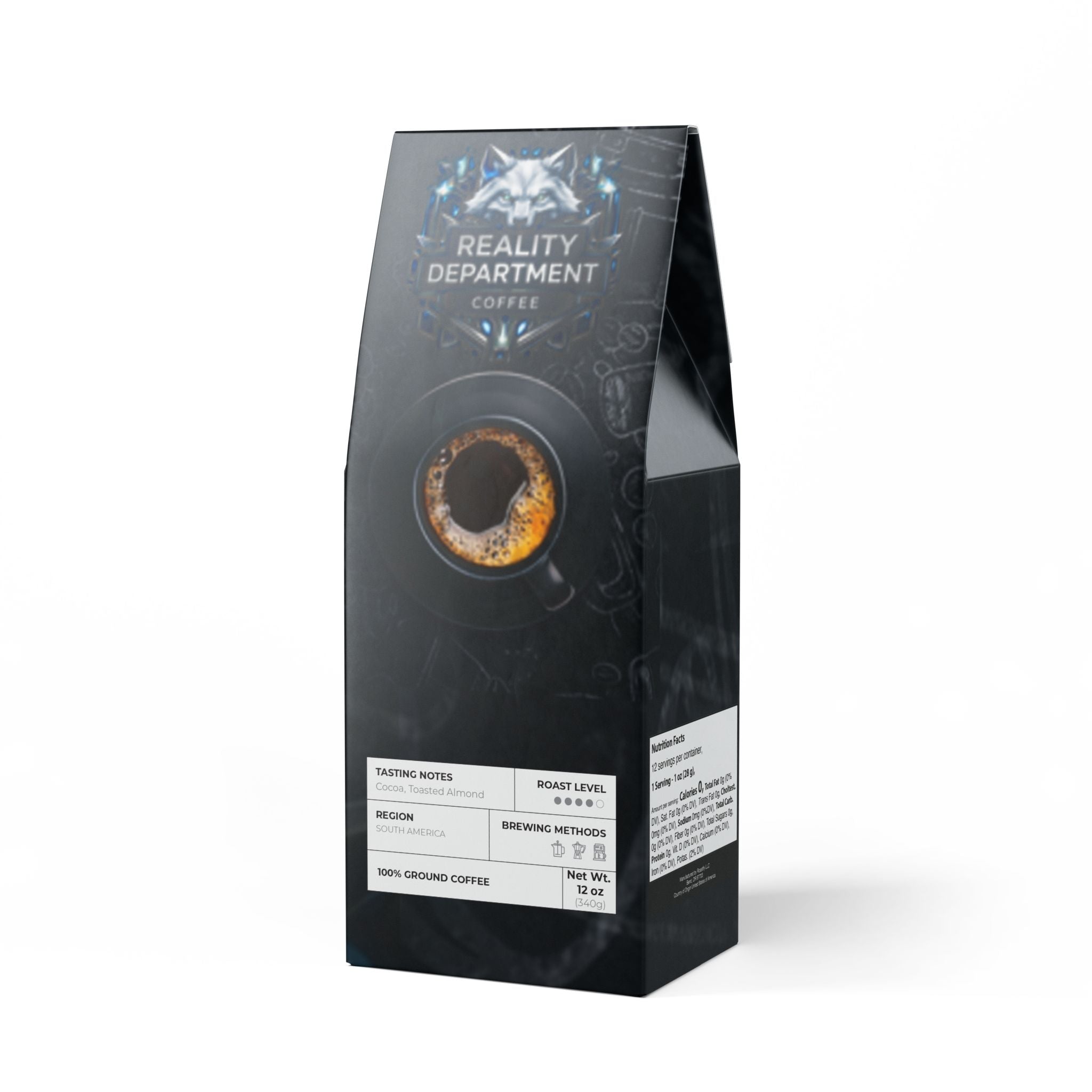 Reality Department - Cascades Coffee Blend (Medium-Dark Roast)